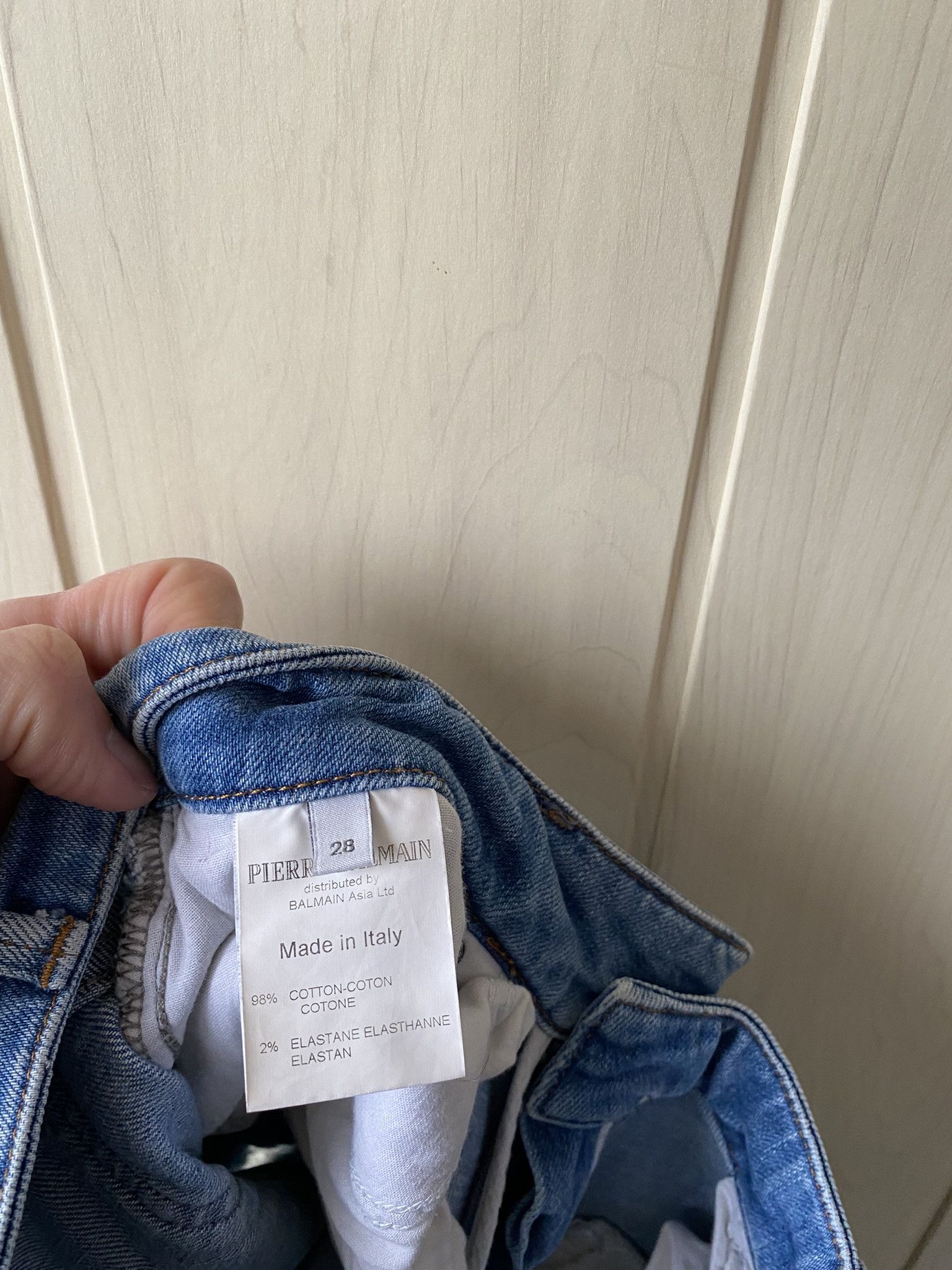 Balmain Pierre Balmain biker ripped jeans Size US 28 / EU 44 - 8 Thumbnail