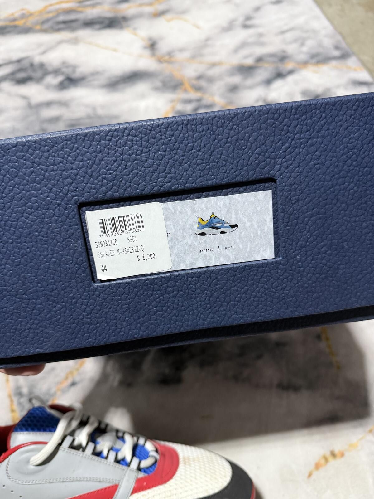Dior Dior B22 Red Blue White - Sz9US Size US 9 / EU 42 - 9 Thumbnail