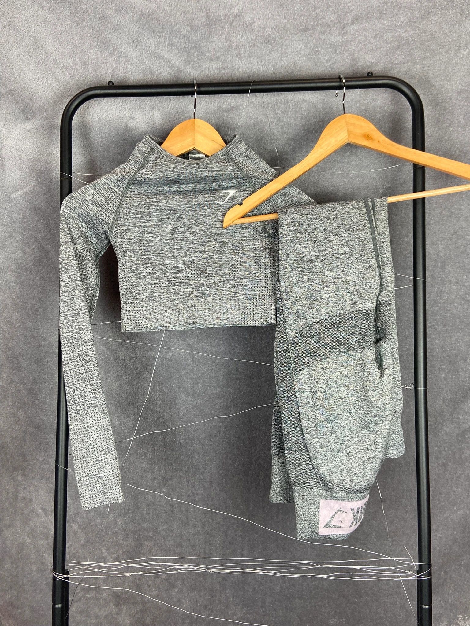 Gymshark Gymshark Seamless Grey Leggings S | Workout Compression Fit Size 28" / US 6 / IT 42 - 1 Thumbnail