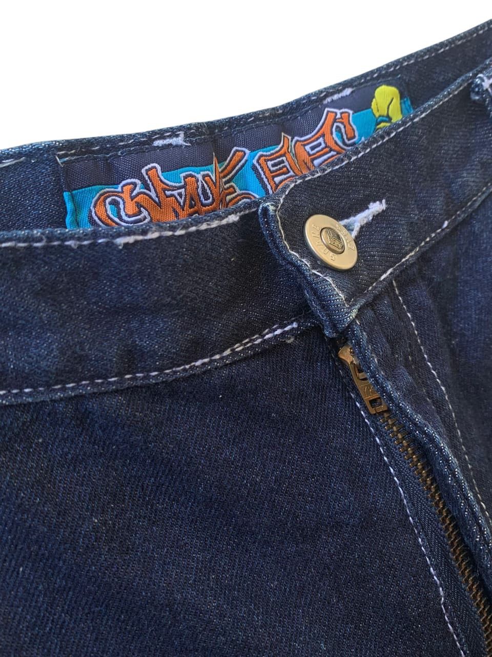 JNCO Vintage Snake Eyes Rave Pants Wide Leg Size 28" / US 6 / IT 42 - 7 Thumbnail