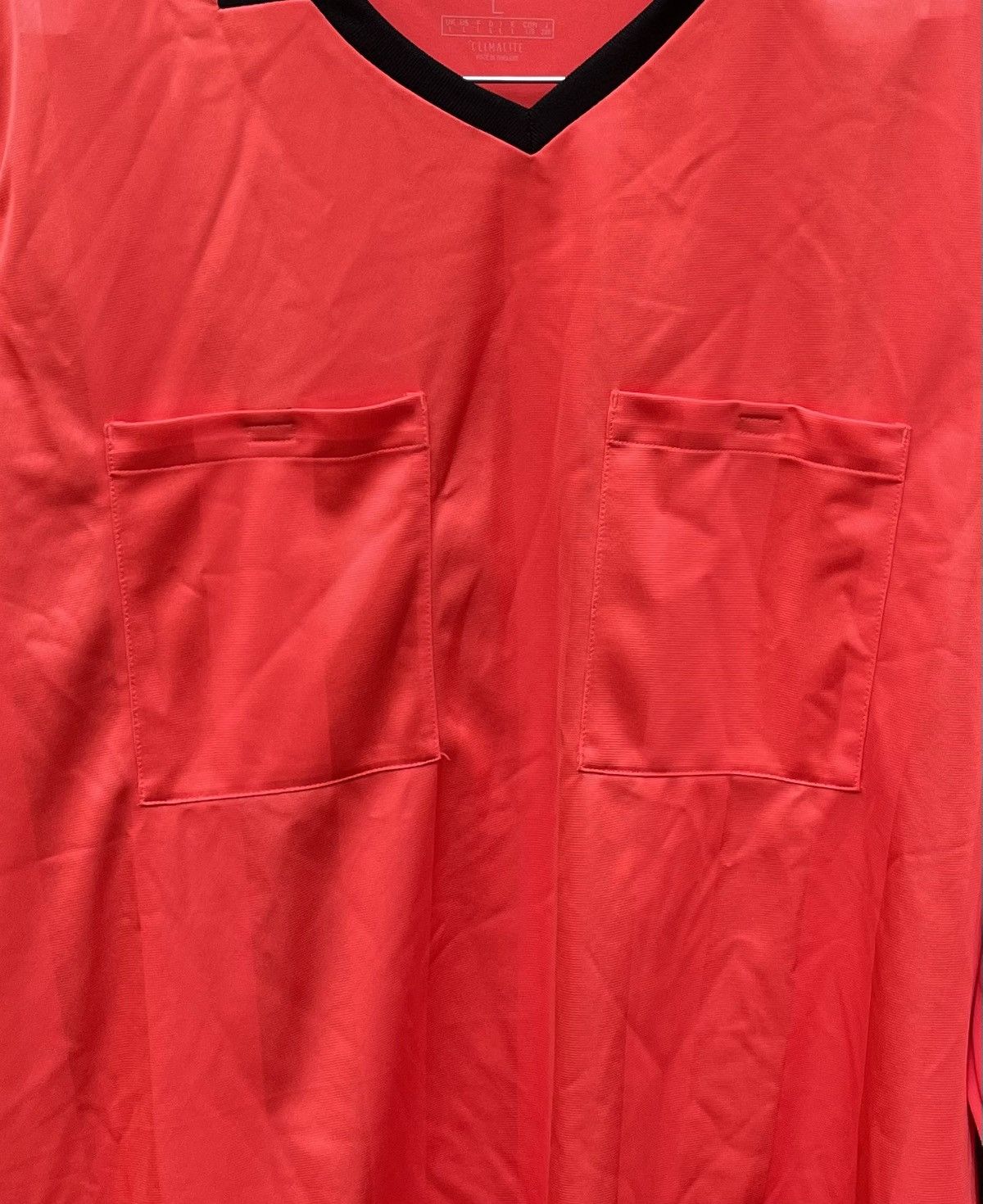 Adidas 2018 Adidas Trefoil Climalite Referee V Neck Jersey Size US L / EU 52-54 / 3 - 6 Thumbnail