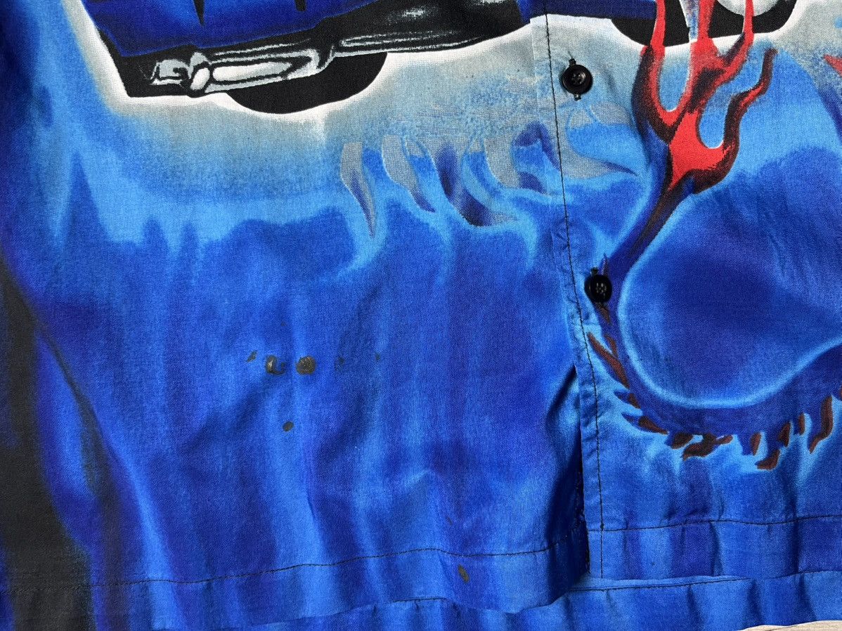 Japanese Brand Crazy shirts racing car dragon burning size Large Size US L / EU 52-54 / 3 - 4 Thumbnail