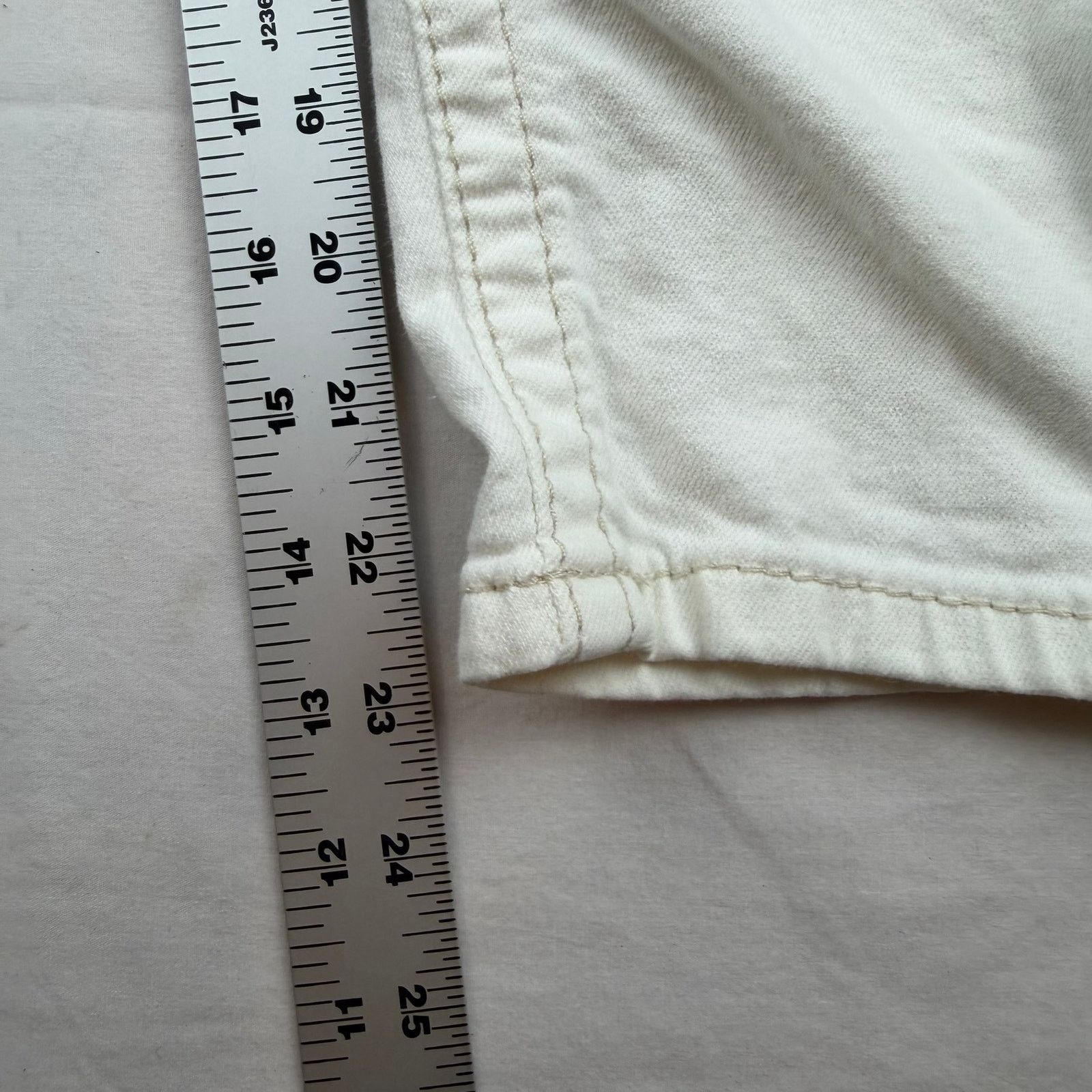 Ariat Ariat REAL Denim White Jeans Women's Size 30R Size 30" / US 8 / IT 44 - 6 Thumbnail