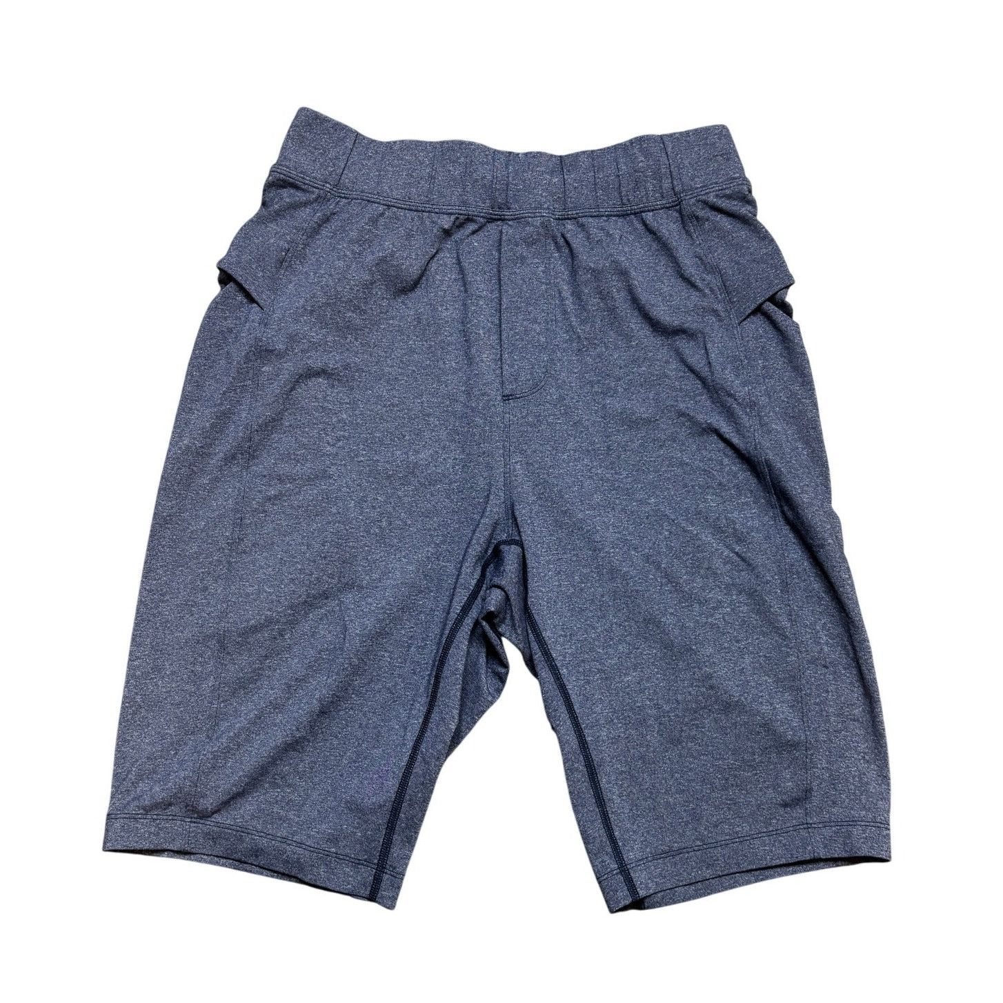 Lululemon Lululemon Blue Jersey Knit Training Pocket 11" Shorts Medium Size US 28 / EU 44 - 1 Thumbnail
