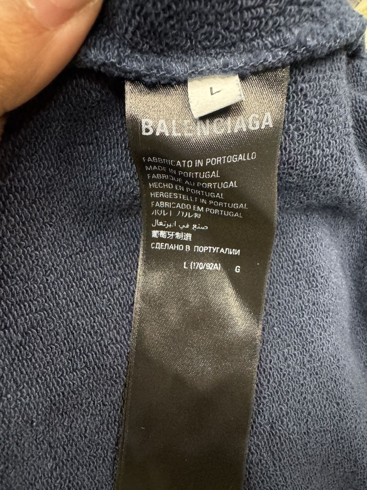 Balenciaga Balenciaga World Hunger Program Zip-Up Hoodie Size US L / EU 52-54 / 3 - 4 Thumbnail