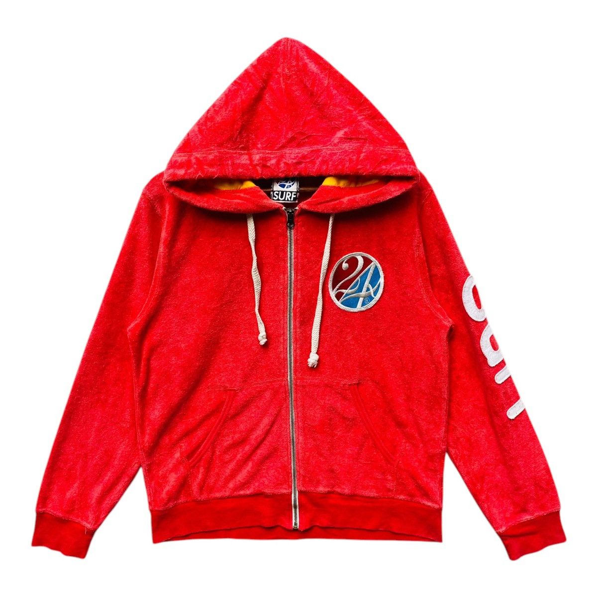 Sun Surf Vintage 24Karats Surf Fleece Hoodie Fullzip Big Logo Size M Size US M / EU 48-50 / 2 - 1 Thumbnail