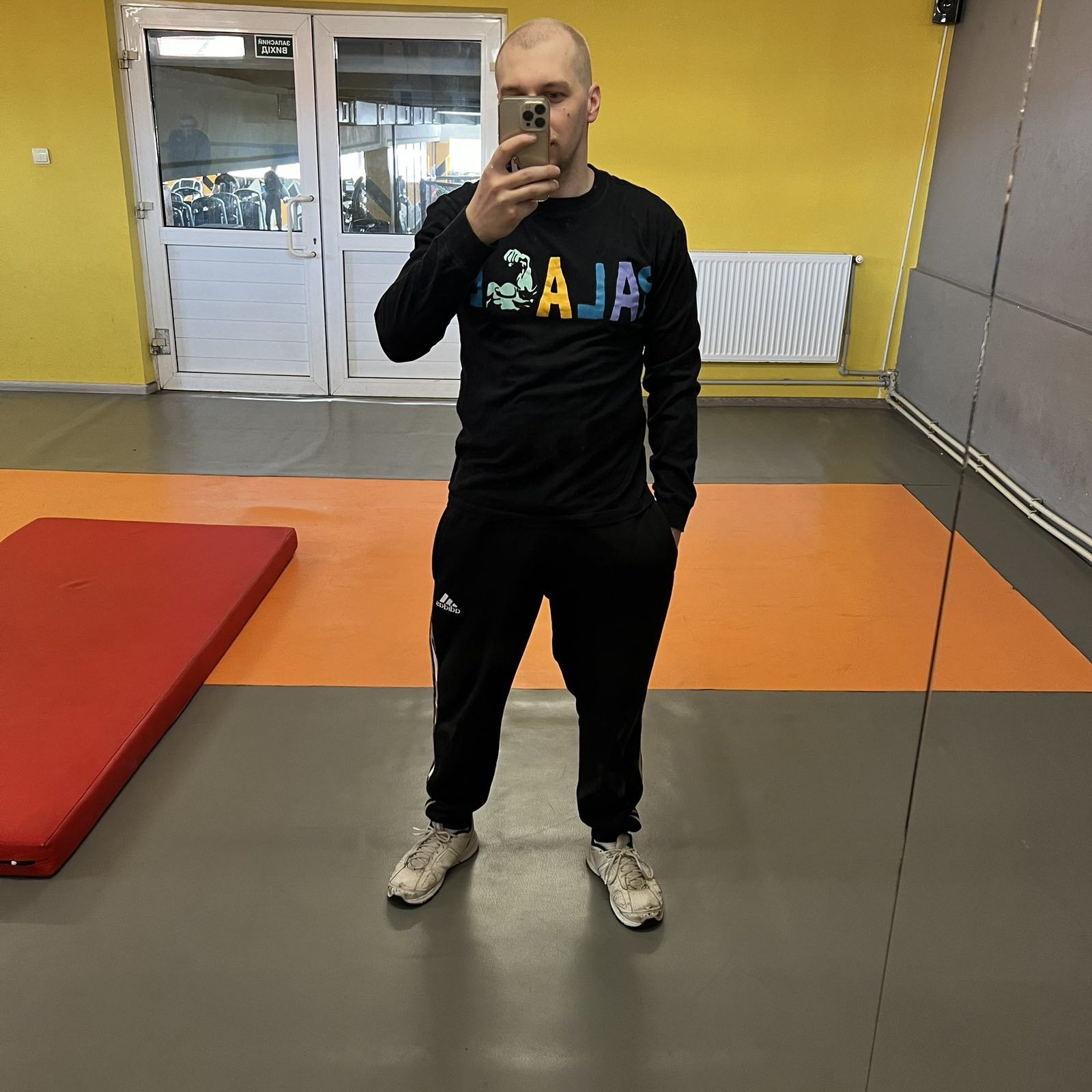 Palace Palace Long Sleeve "Muscle" Black Skateboard Sz S-M Size US S / EU 44-46 / 1 - 4 Thumbnail