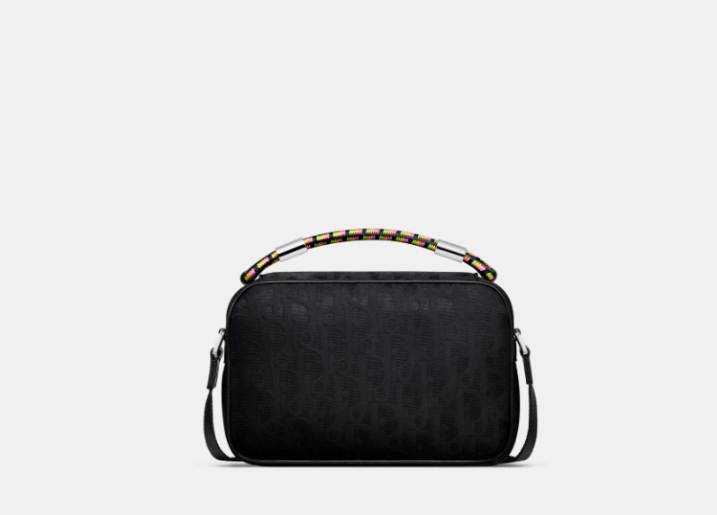 Dior o1w1db10426 1ESPO3 Size :OS/ Zipped Messenger Bag in Black Size ONE SIZE - 5 Thumbnail