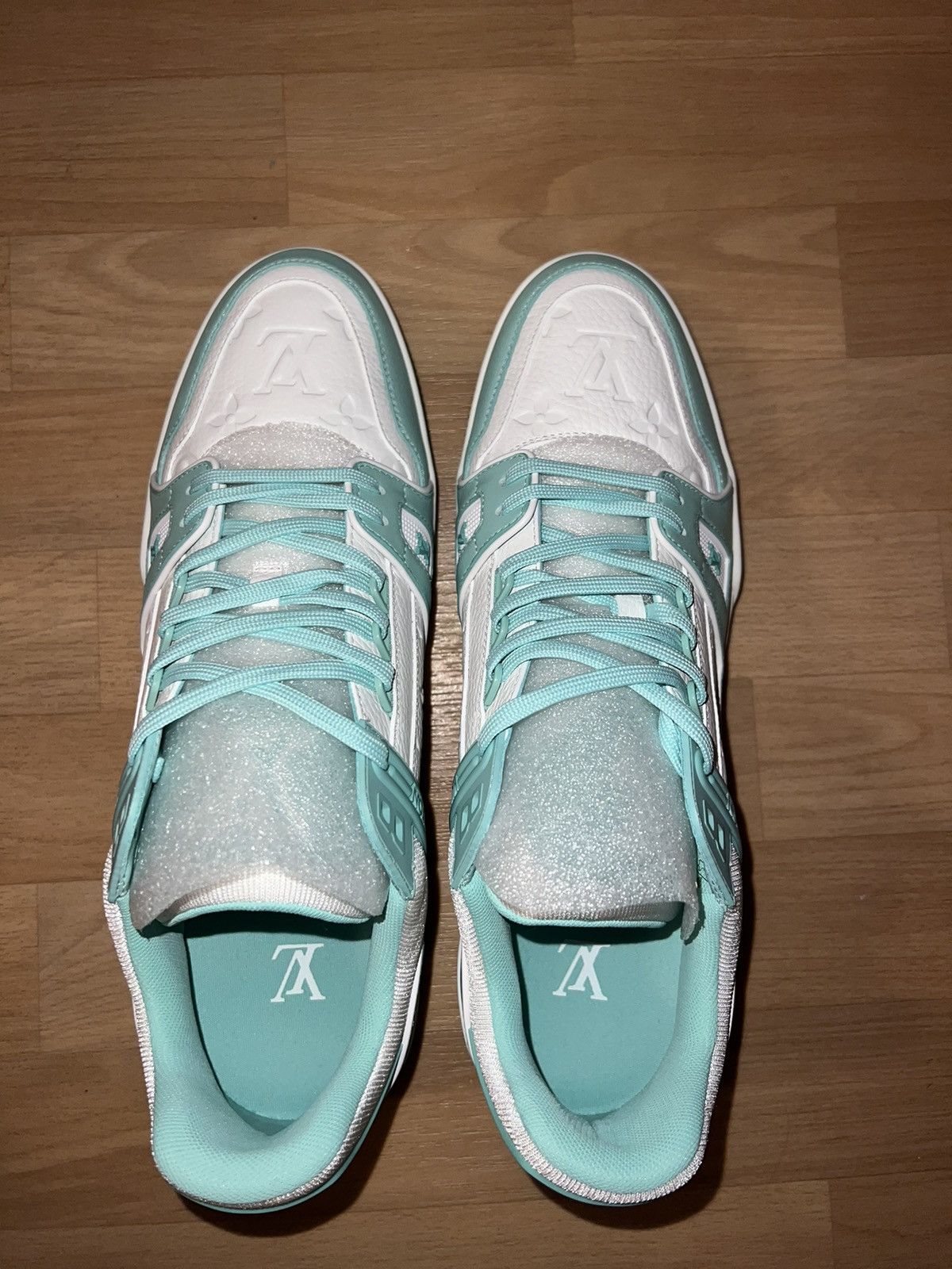 Louis Vuitton LV TRAINER SNEAKER Size US 11 / EU 44 - 3 Thumbnail