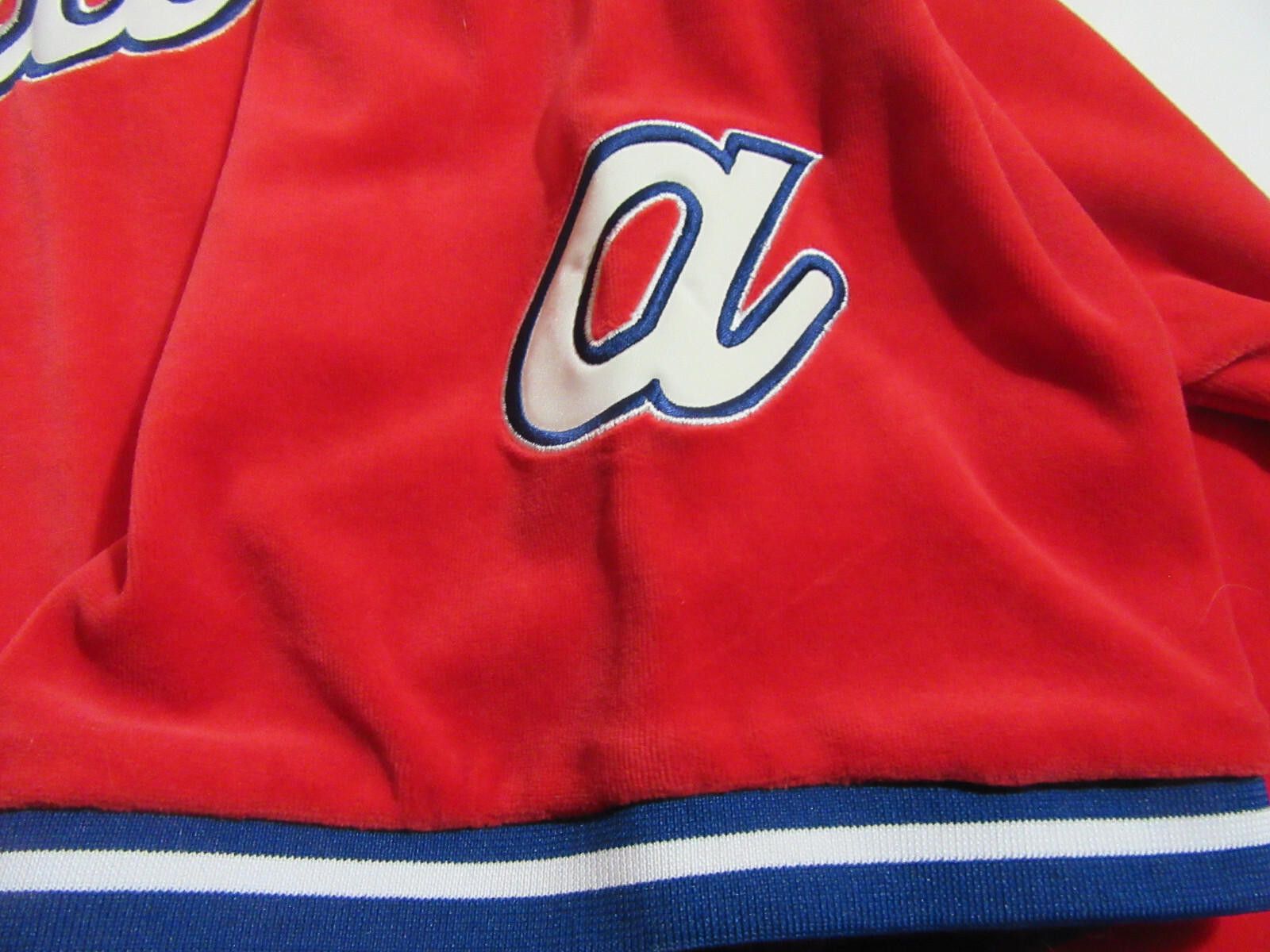 G-III Atlanta Braves G-III Carl Banks Cooperstown Velour XXL Size ONE SIZE - 5 Thumbnail