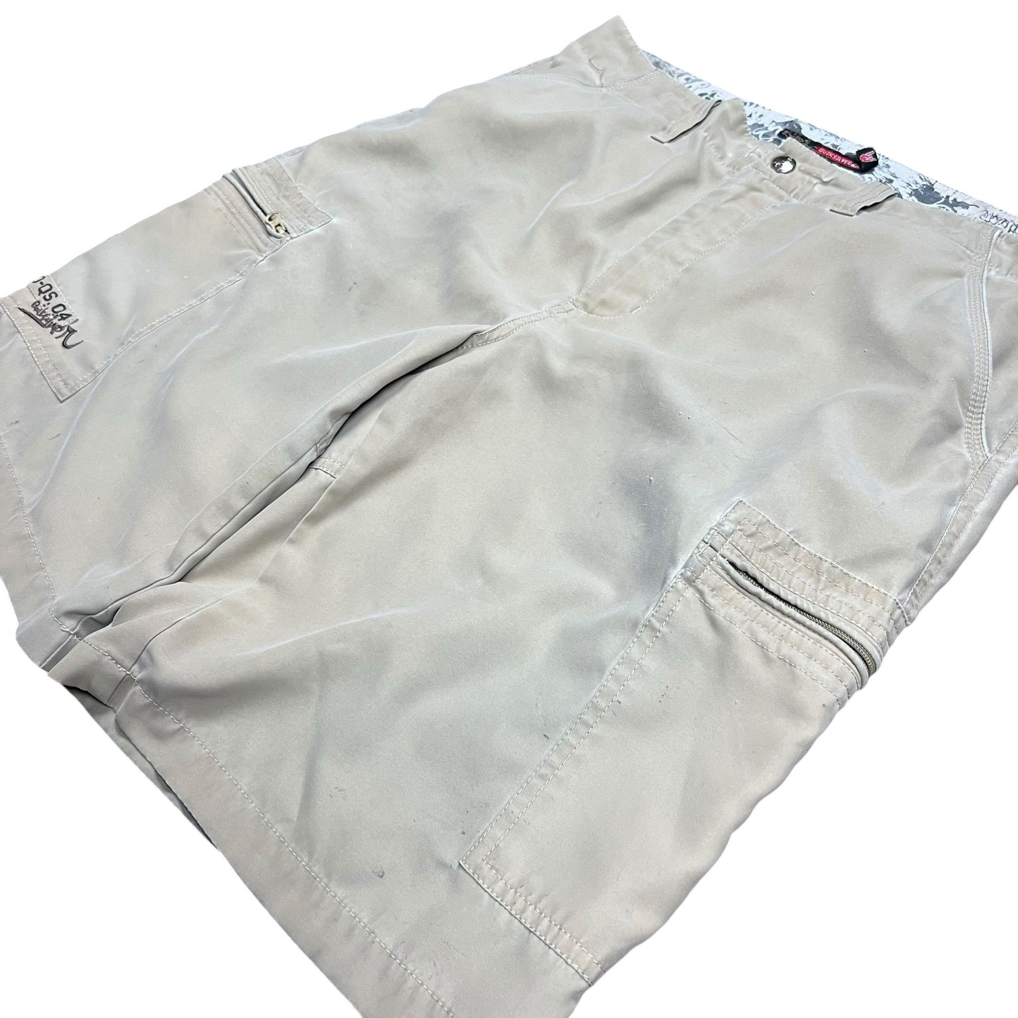Quicksilver Vintage Y2K Quiksilver Cargo Surf Shorts - 34” Size US 34 / EU 50 - 3 Thumbnail