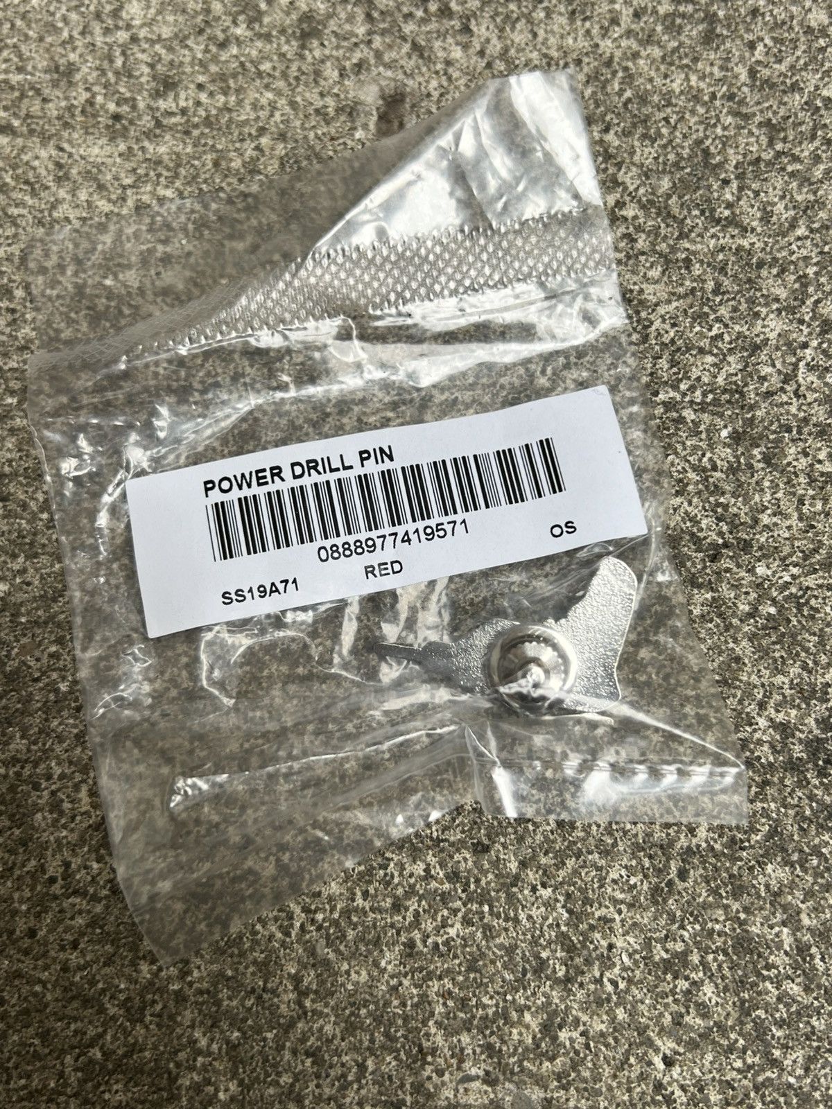 Supreme Supreme 2019 Drill Pin Red New Never Opened Size ONE SIZE - 2 Thumbnail