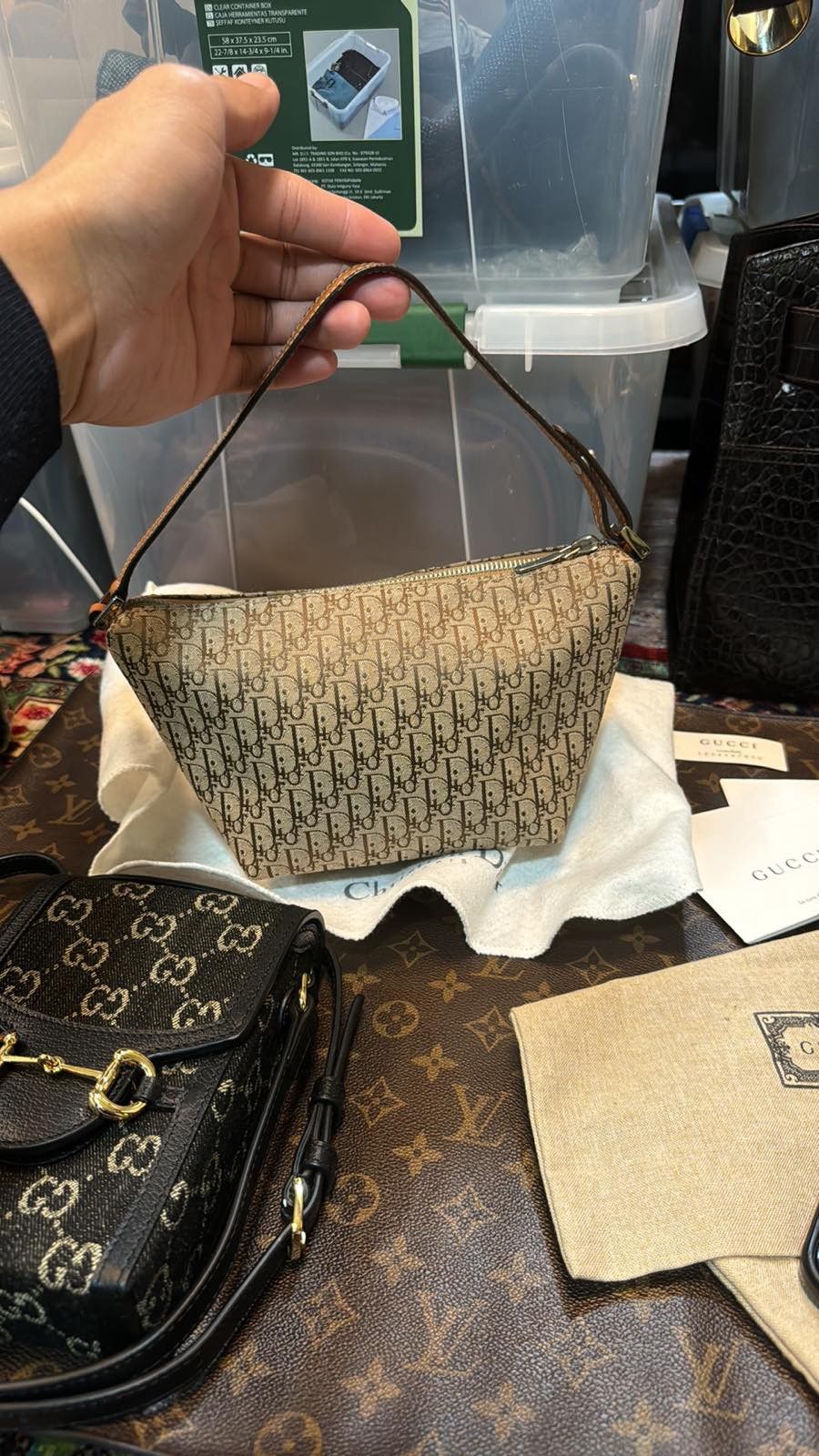 Dior Dior Monogram Pochette Size ONE SIZE - 12 Thumbnail