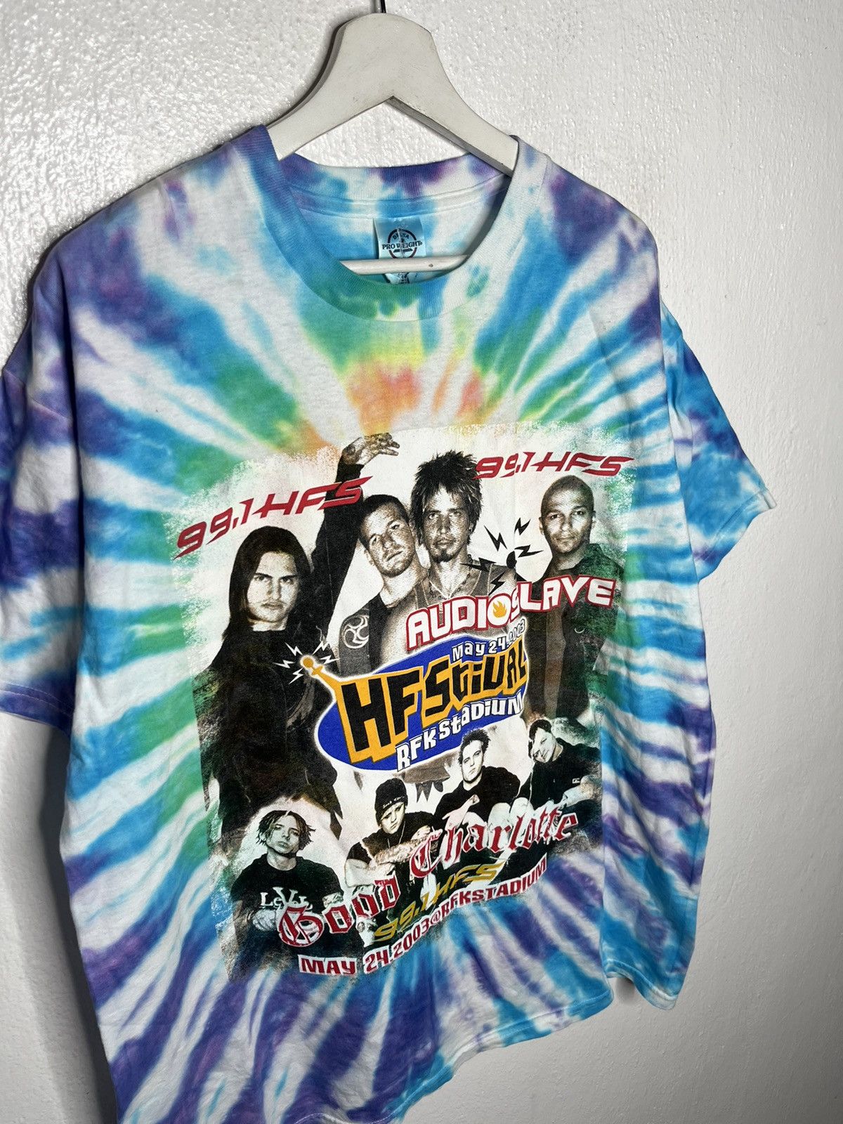 Vintage HFSTIVAL AUDIOSLAVE 2003 Size US XL / EU 56 / 4 - 3 Thumbnail