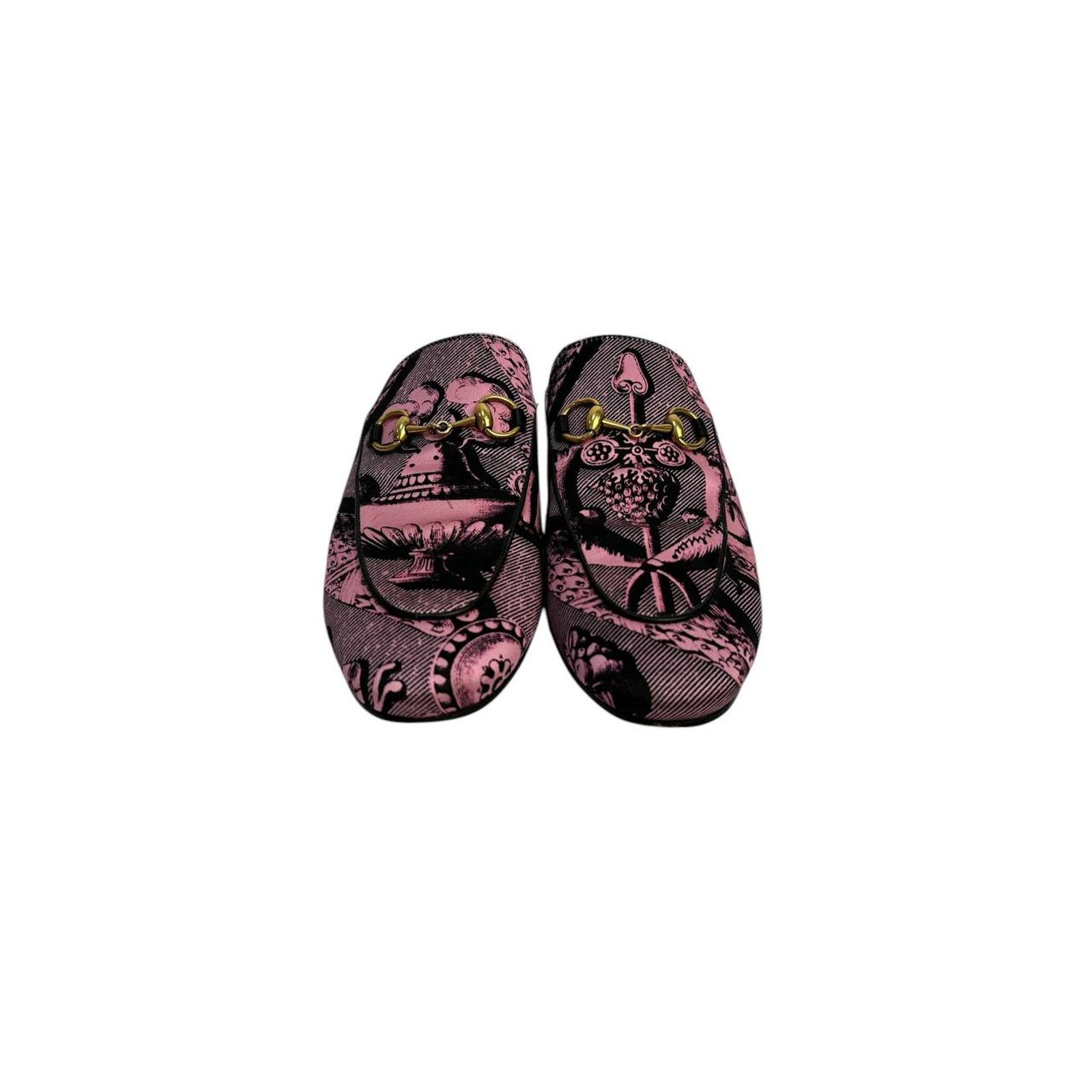 Gucci Gucci Princetown Horsebit Accent Leather Mules Sz.37 Size US 7 / IT 37 - 3 Thumbnail