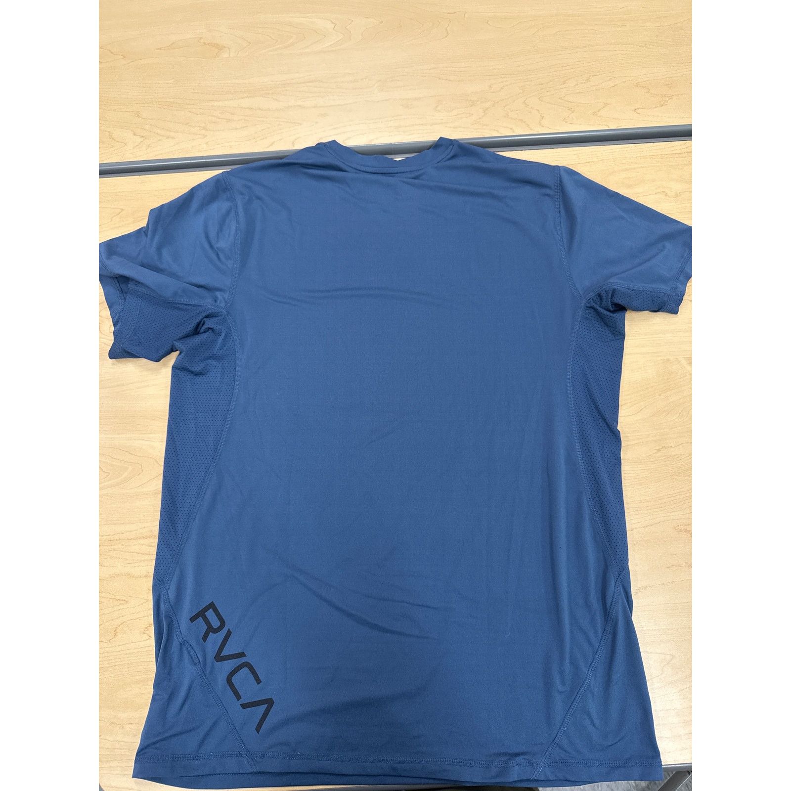 RVCA RVCA Performance Training Shirt Navy Blue Men’s Large Size US L / EU 52-54 / 3 - 2 Thumbnail