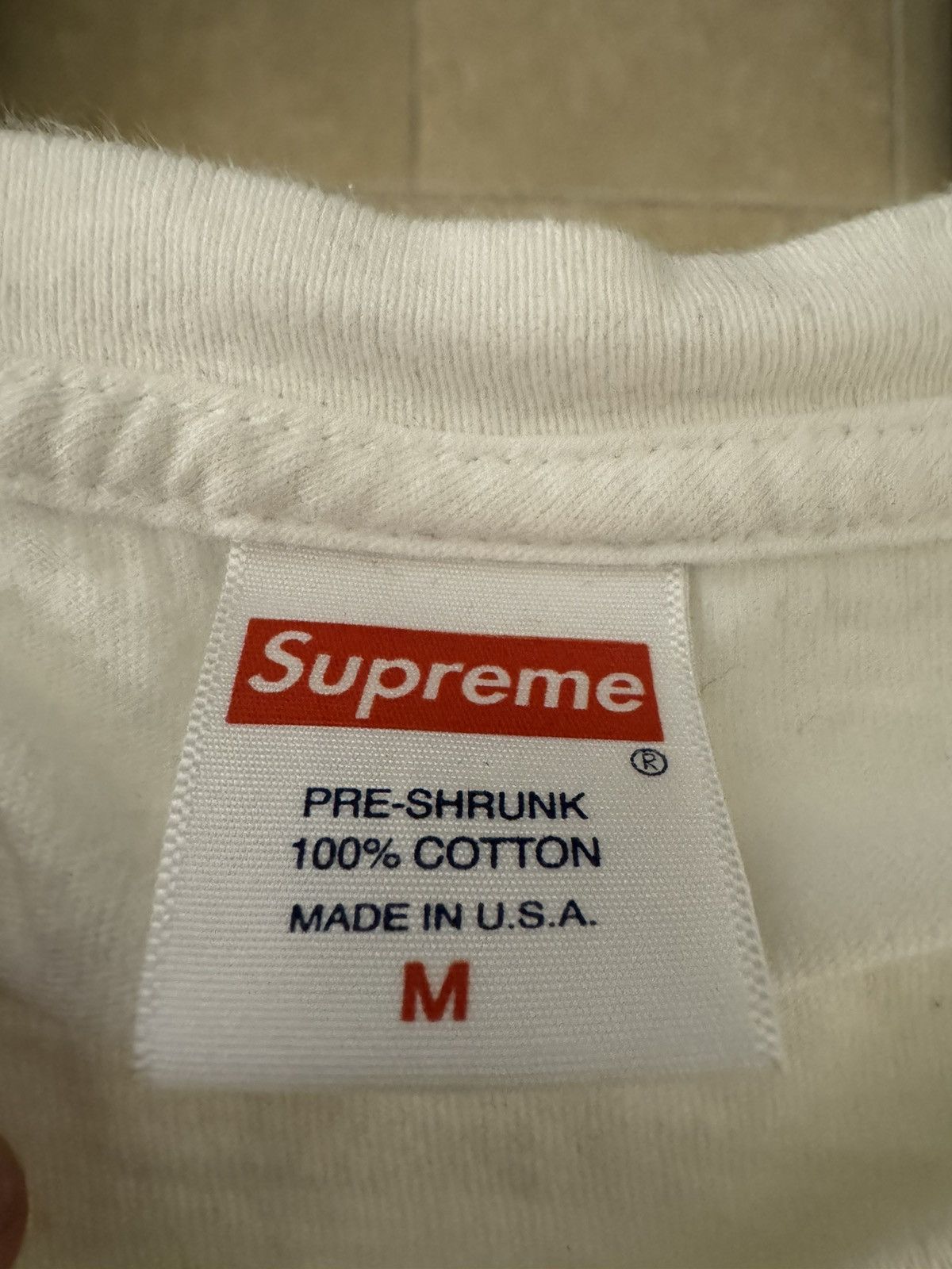 Supreme Supreme T shirt Size US M / EU 48-50 / 2 - 3 Thumbnail