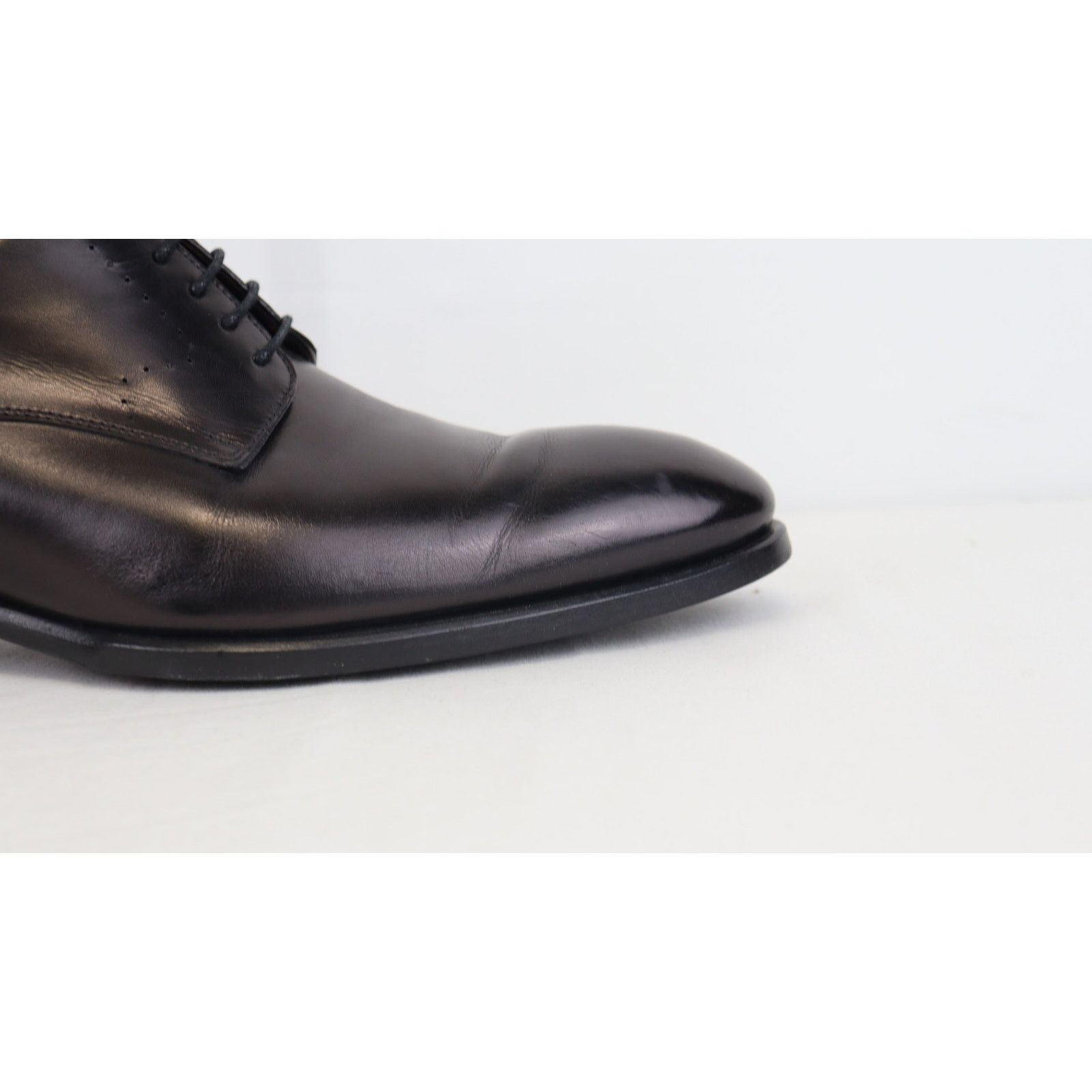 Brioni o1rshd1 Leather Shoe in Black Size US 11 / EU 44 - 6 Thumbnail