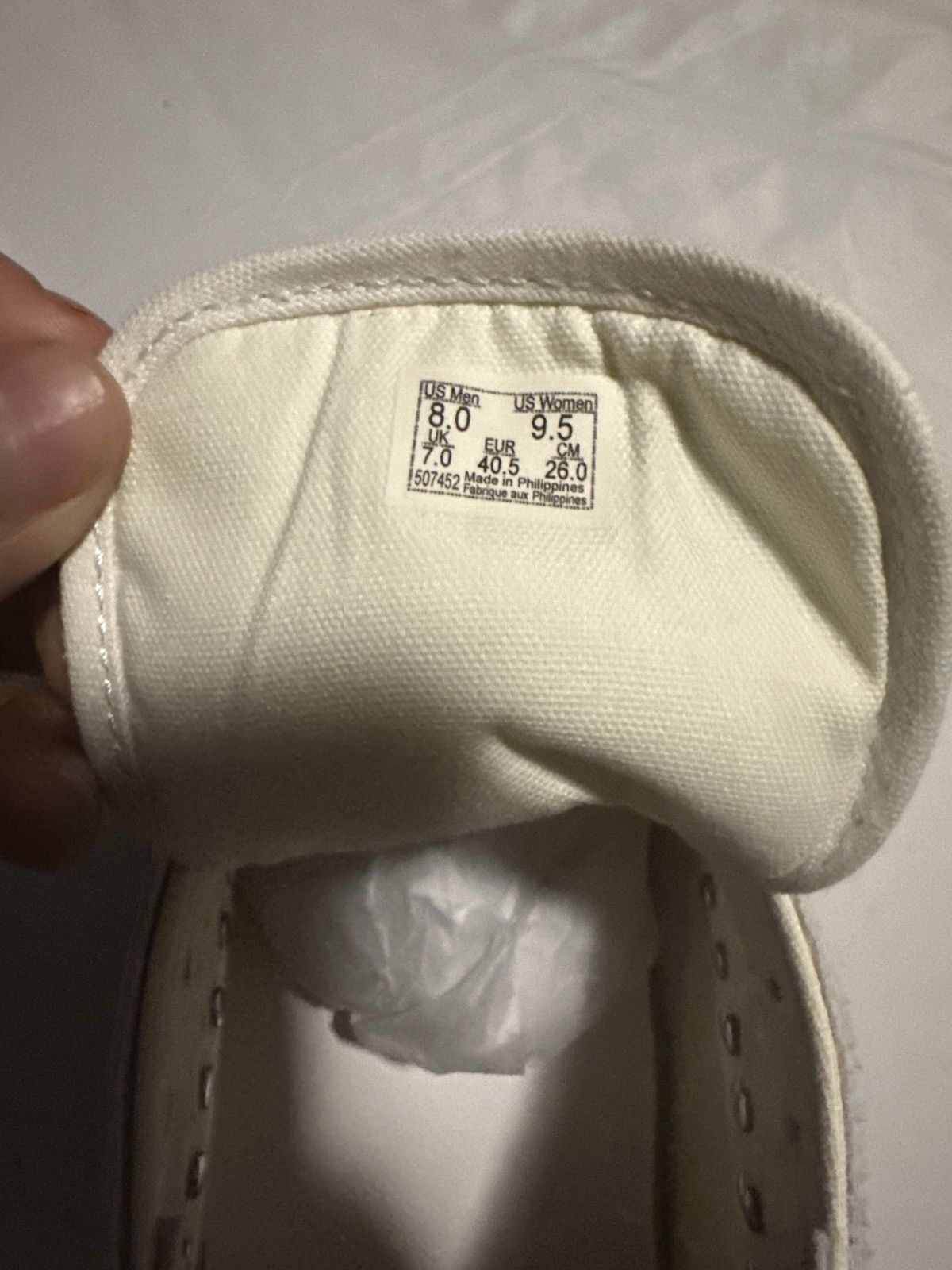 Vans Old skool vans- Marshmallow size 8 Size US 8 / EU 41 - 9 Thumbnail