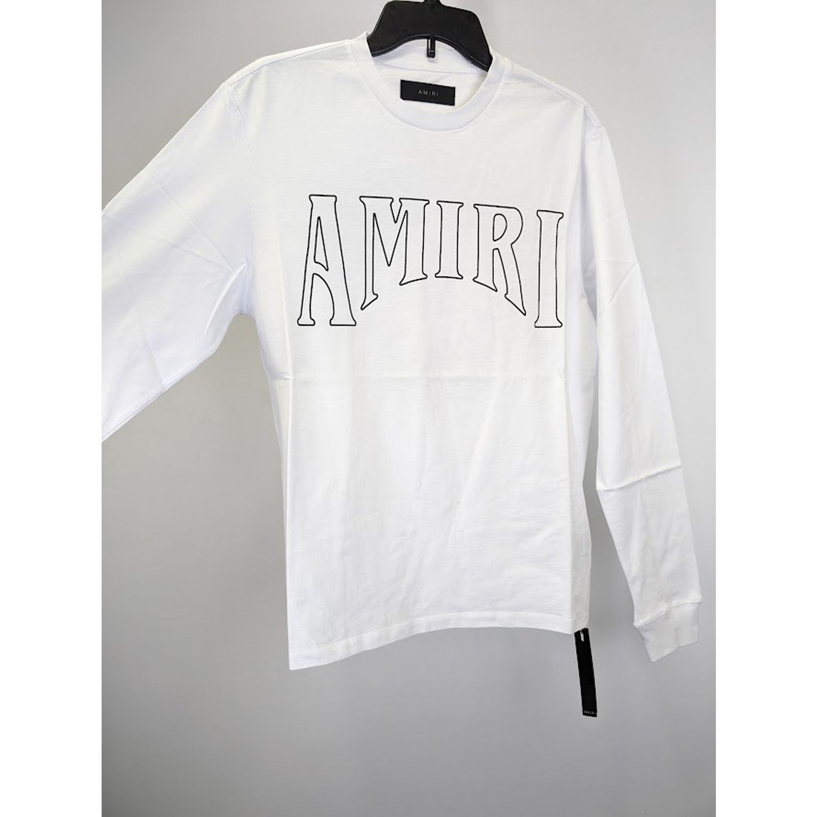 Amiri o1rshd1 Q:2 / Sun Long Sleeve Tee T-Shirt in White Size US XXL / EU 58 / 5 - 10 Thumbnail
