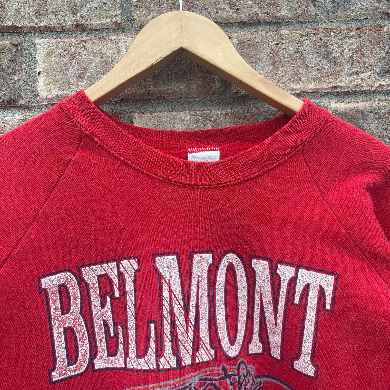 Fruit Of The Loom Vintage 80s Belmont Basketball sweatshirt Size US XL / EU 56 / 4 - 2 Thumbnail