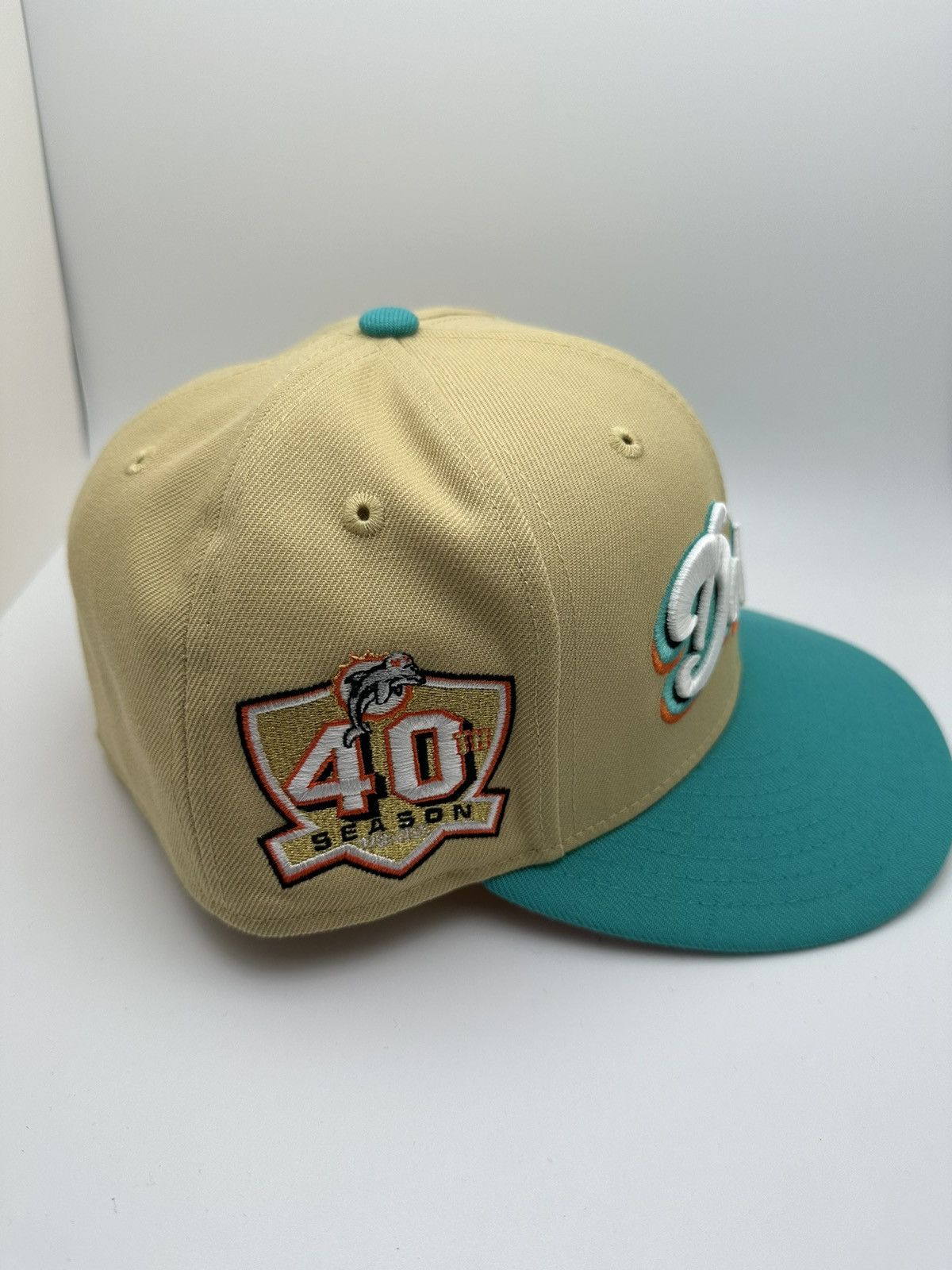 Hat Club × Lids × New Era Miami Dolphins Fitted 7 3/8 Dan Marino Size ONE SIZE - 2 Thumbnail