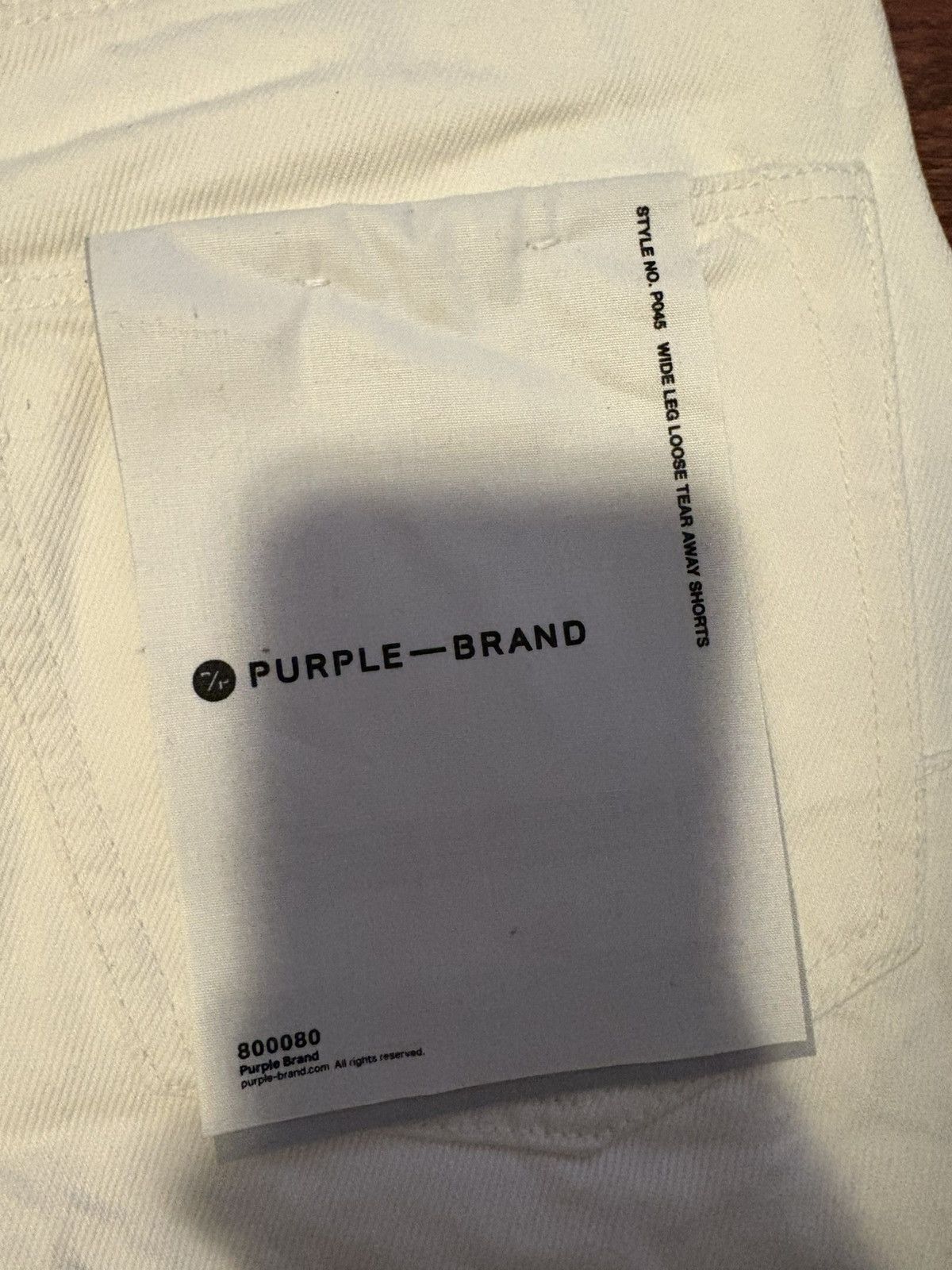 Purple Brand Purple Brand White Denim Shorts Snap Button Size US 28 / EU 44 - 6 Thumbnail