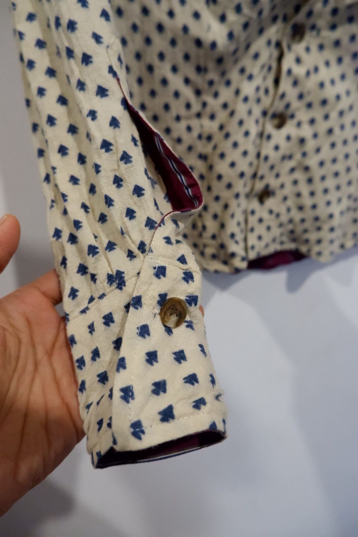 Vivienne Westwood Vivienne Westwood Drunken Patchwork Shirts Size M / US 6-8 / IT 42-44 - 7 Thumbnail
