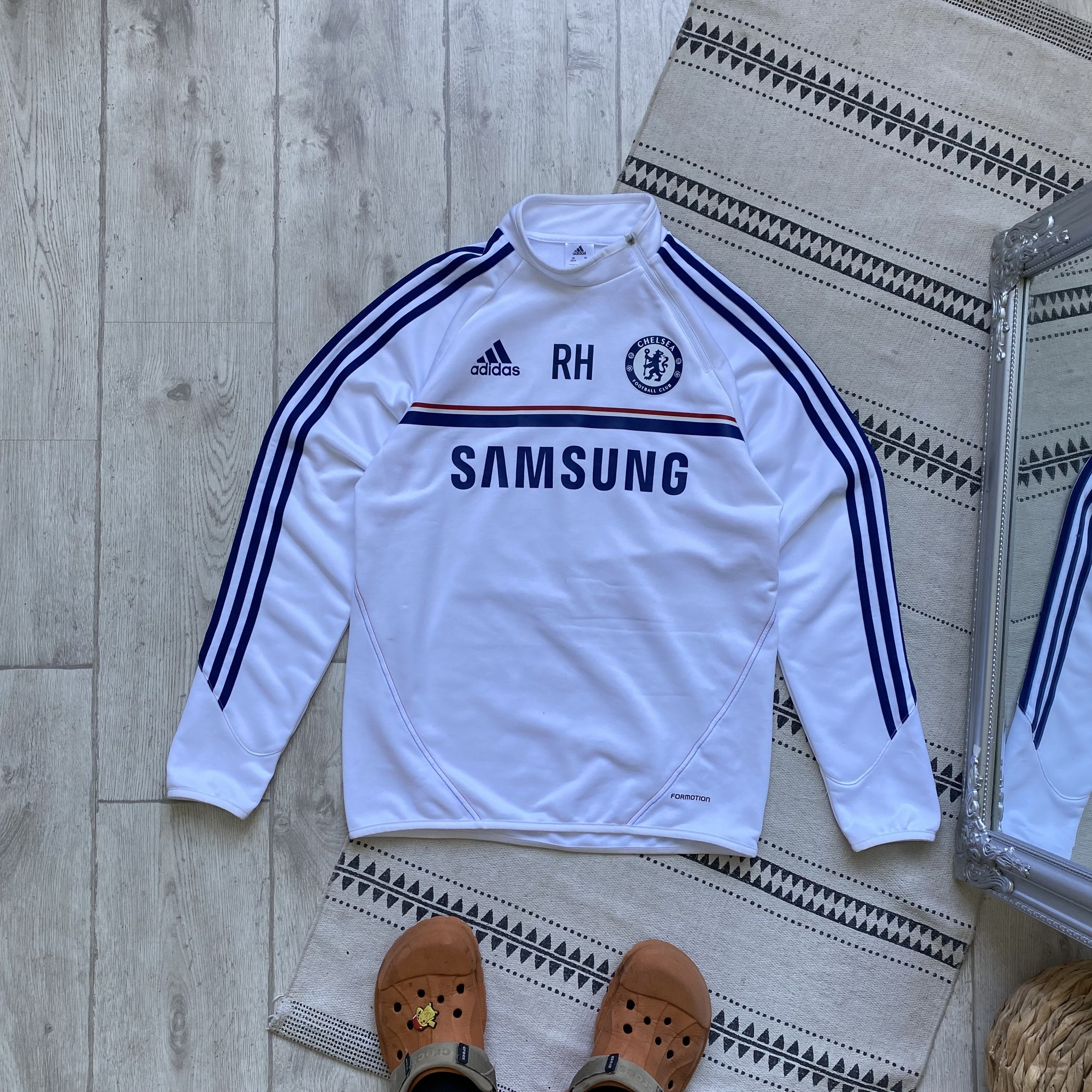 Adidas ⚽️ Blockore Adidas Chelsea jersey Drill Longsleeve training Size US M / EU 48-50 / 2 - 4 Thumbnail