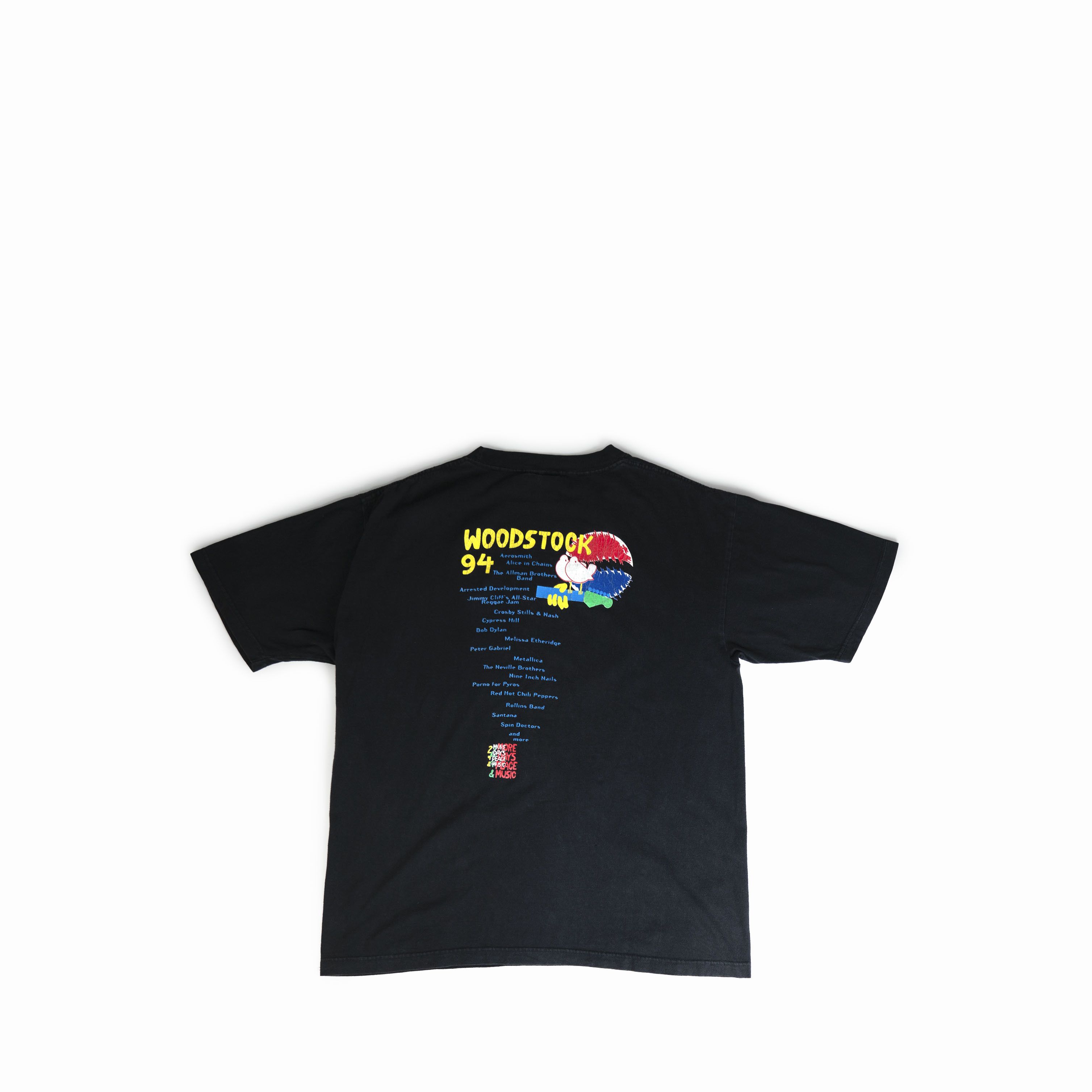 Band Tees × Pepsi Vintage 1994 Woodstock Pepsi Tee Shirt Size US XL / EU 56 / 4 - 2 Thumbnail