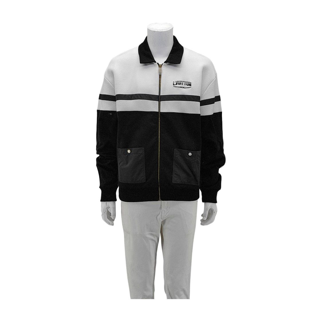 Louis Vuitton Louis Vuitton Colorblock Knit Jacket Size XL Size US XL / EU 56 / 4 - 1 Thumbnail