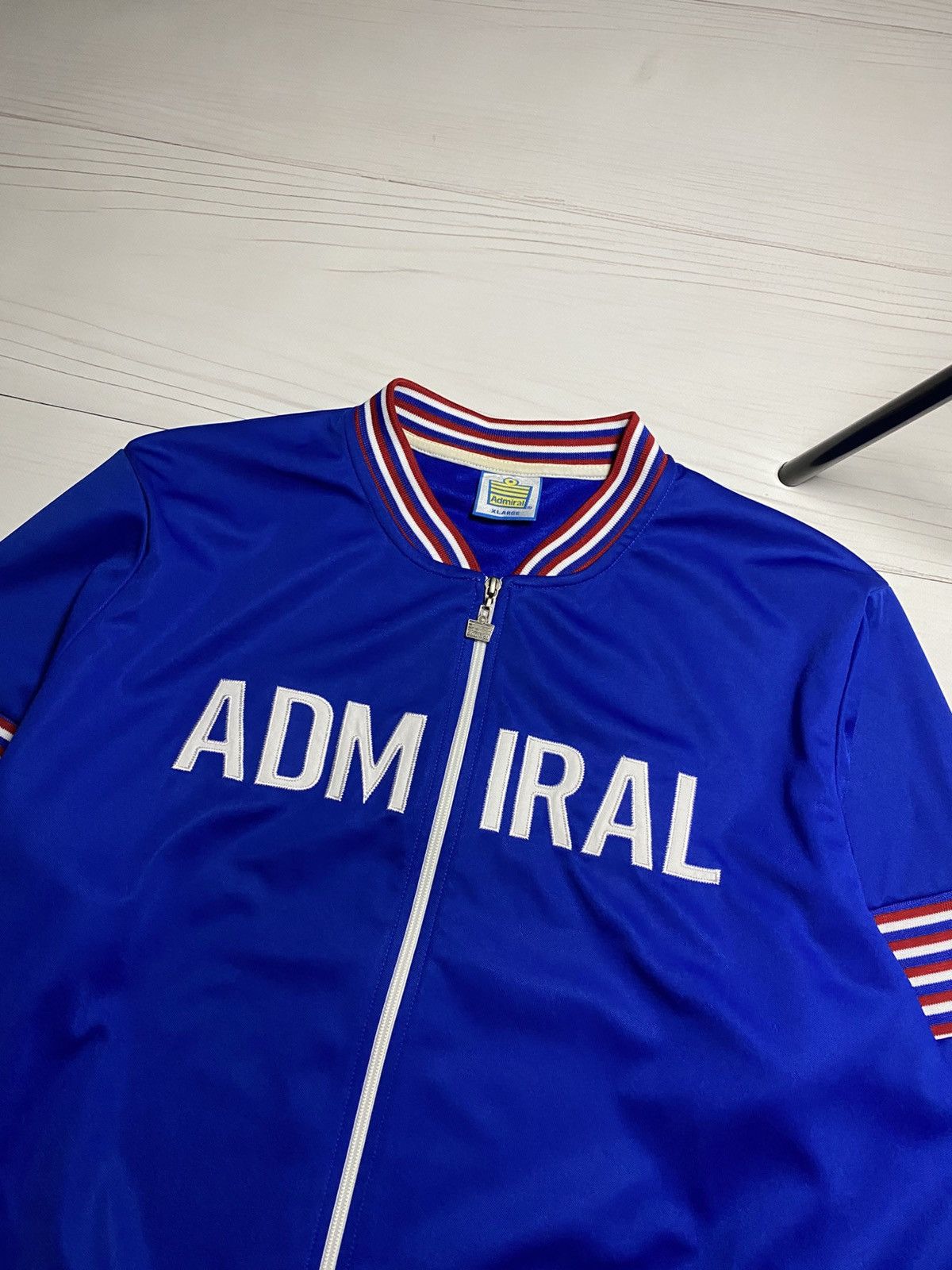 Vintage Vintage Retro England 1974 navy soccer track jacket Size US XL / EU 56 / 4 - 8 Thumbnail
