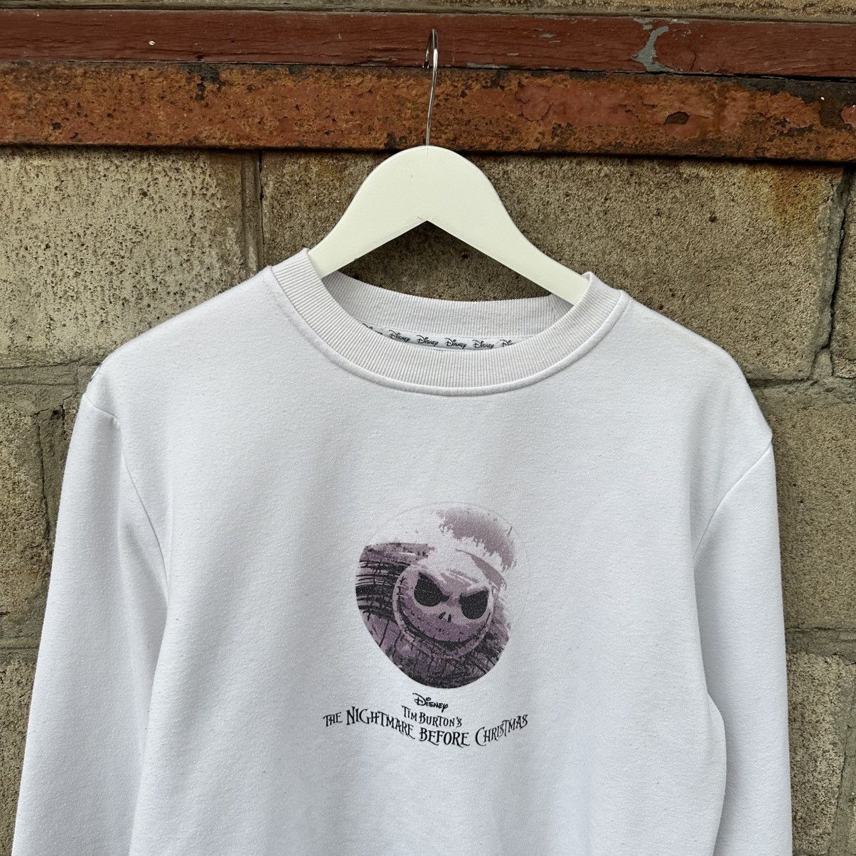 Disney VTG Nightmare Before Christmas Sweatshirt Big Logo Size M Y2 Size US M / EU 48-50 / 2 - 5 Thumbnail