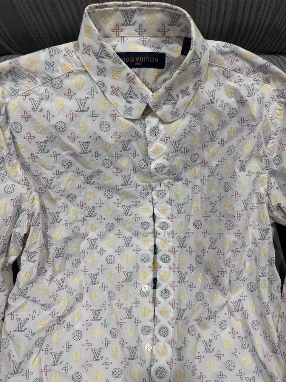 Louis Vuitton Lv Shirt M 99 New Size US M / EU 48-50 / 2 - 2 Thumbnail