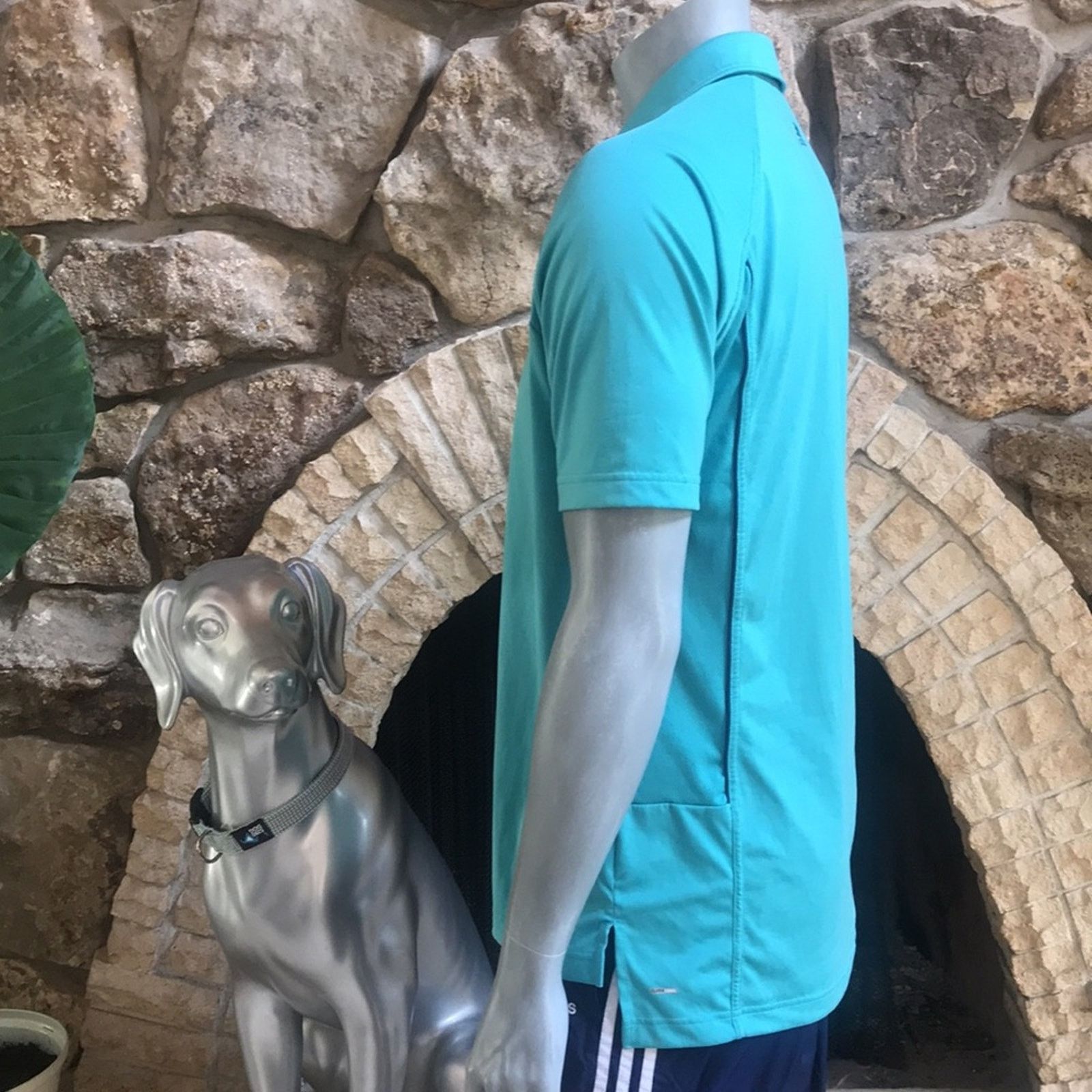 Adidas adidas Green Golf Short Sleeve Polo Shirt Men's M Size US M / EU 48-50 / 2 - 3 Thumbnail