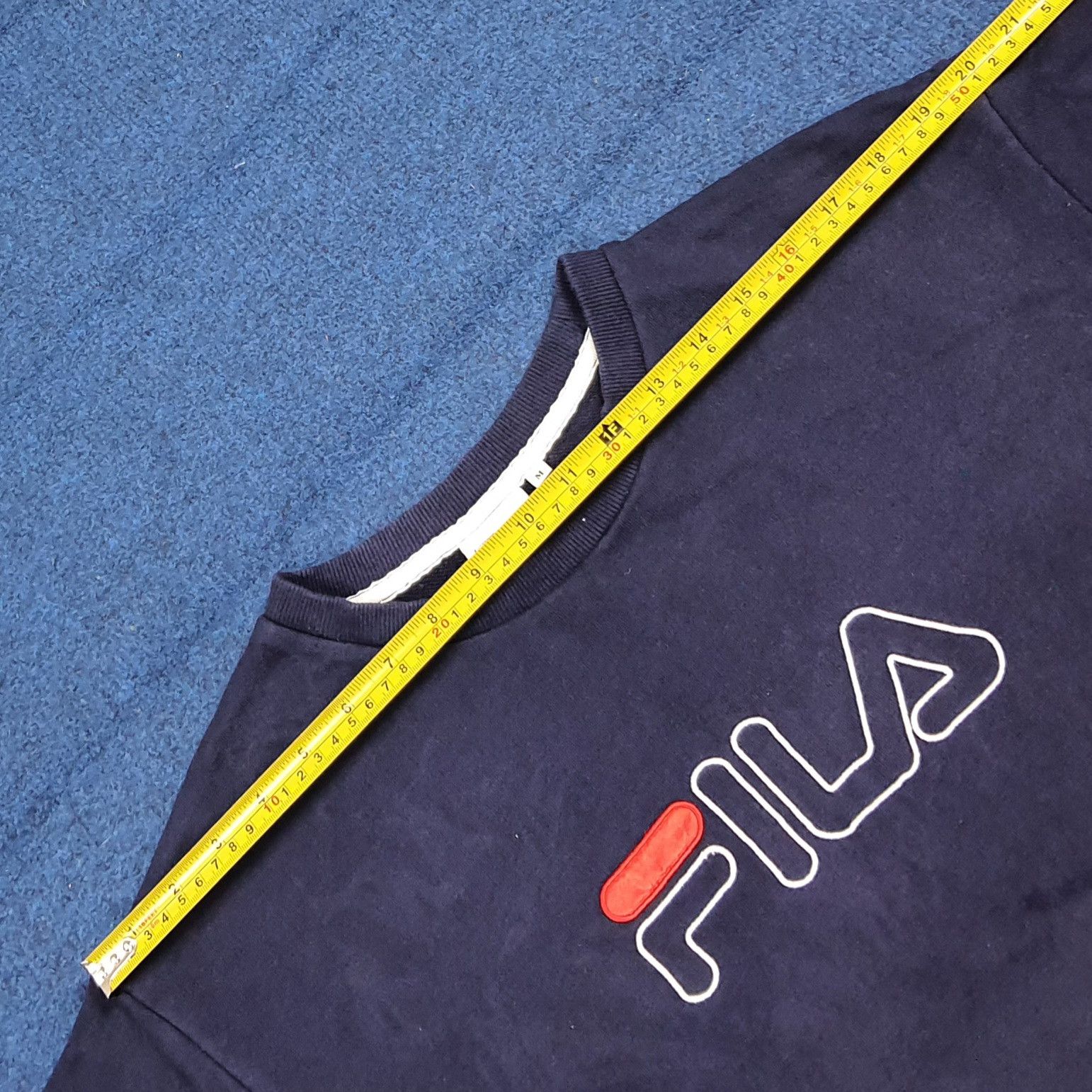 Fila Vintage FILA Sports Crop Top Sweatshirt C282N3 Size M / US 6-8 / IT 42-44 - 10 Thumbnail