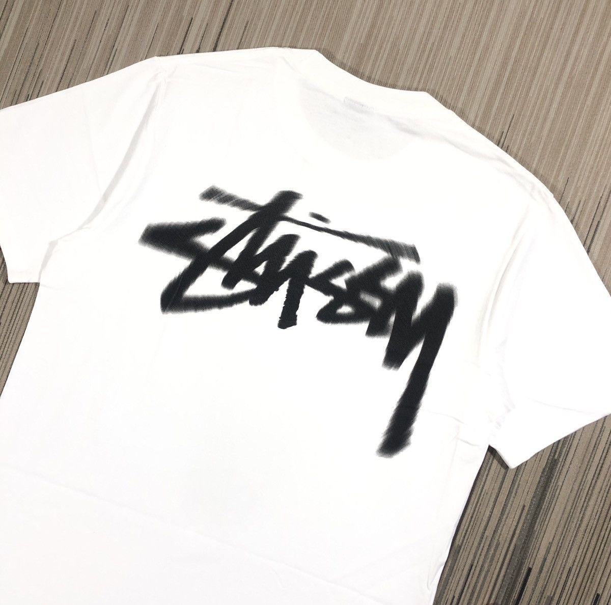 Stussy × Vintage Stussy Dizzy Stock Tee Size US L / EU 52-54 / 3 - 4 Thumbnail