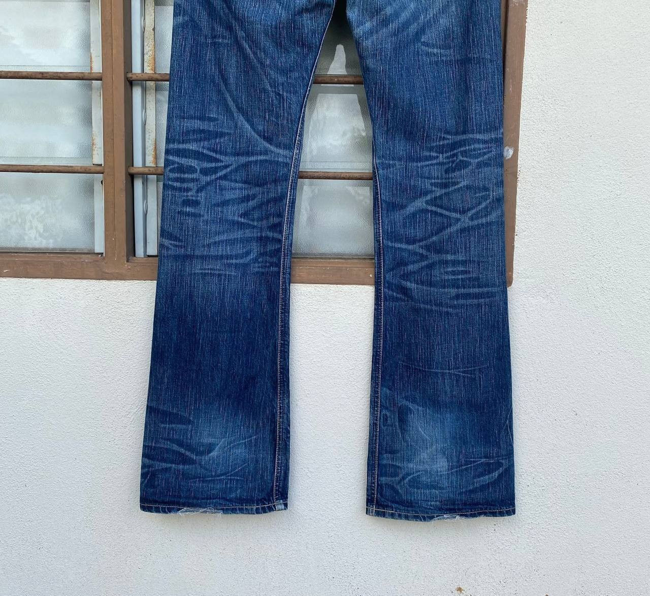 Edwin × Vintage FLARE GHOST CLAWMARK EDWIN BLUETRIP 503 JAPAN BJ03-43 Size US 30 / EU 46 - 6 Thumbnail