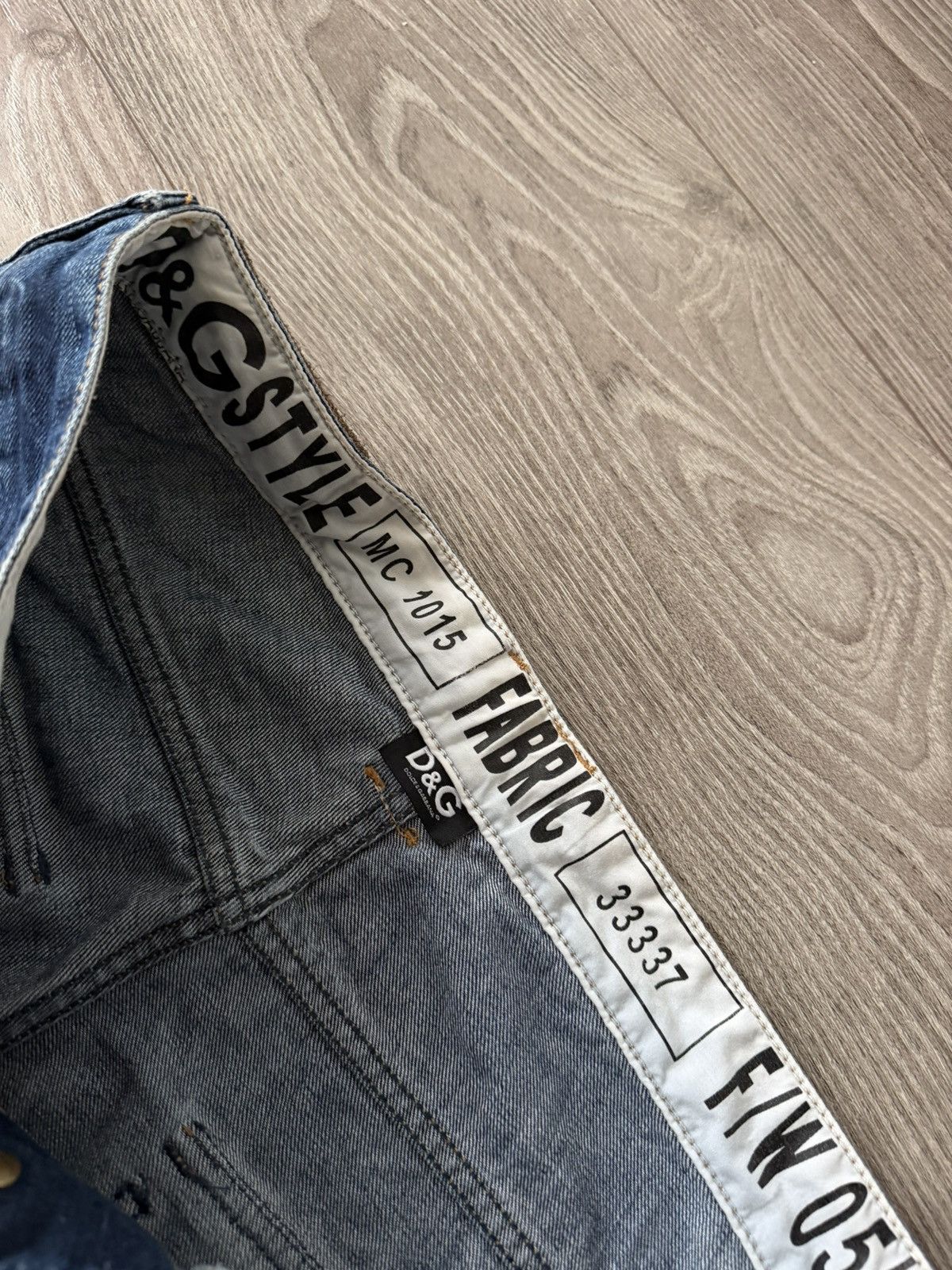 Dolce & Gabbana Dolce & Gabbana Vintage 05/06 SS Denim Swag Y2K Drip Jeans Size US 36 / EU 52 - 16 Thumbnail