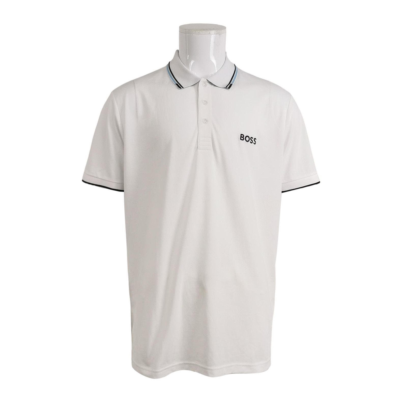 Hugo Boss Hugo Boss Regular Fit Logo Polo Shirt White XXL Size US XXL / EU 58 / 5 - 1 Thumbnail
