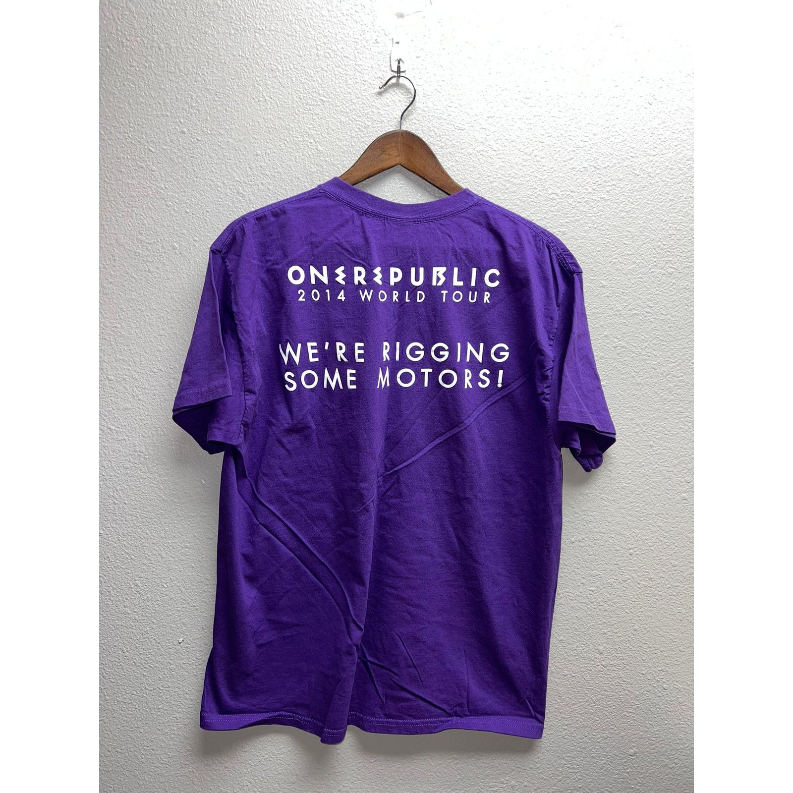 Fruit Of The Loom One Republic Local Crew Shirt World Tour Concert Tee 2014 L Size US L / EU 52-54 / 3 - 1 Thumbnail