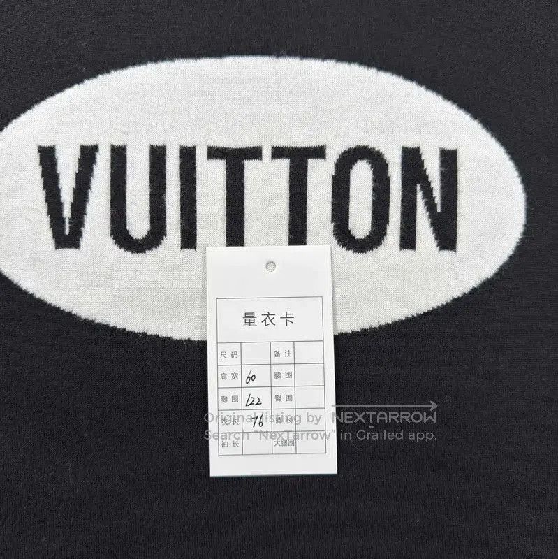 Louis Vuitton Louis Vuitton Men's Black Cotton T-Shirt . Size US XL / EU 56 / 4 - 5 Thumbnail