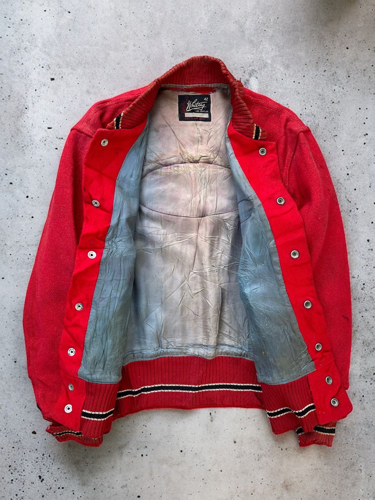 Vintage 🔥VINTAGE 70s BELL HELMETS VARSITY JACKET Size US M / EU 48-50 / 2 - 5 Thumbnail