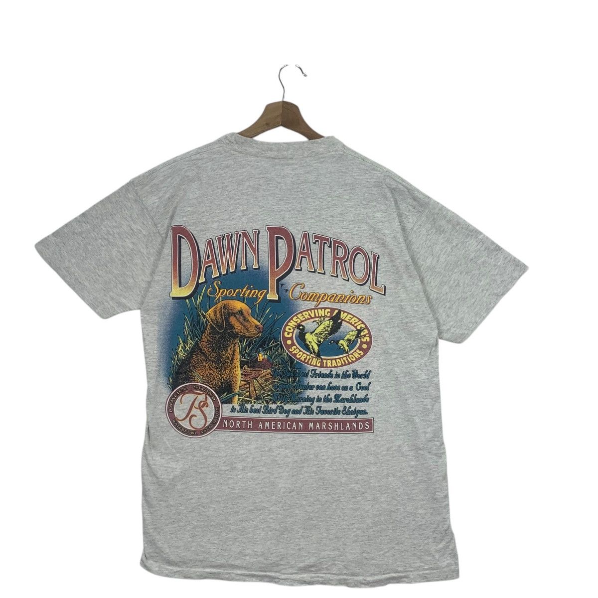 Coleman Vintage 90’ COLEMAN DAWN PATROL Marshlands Tee Shirt Top Size US L / EU 52-54 / 3 - 4 Thumbnail