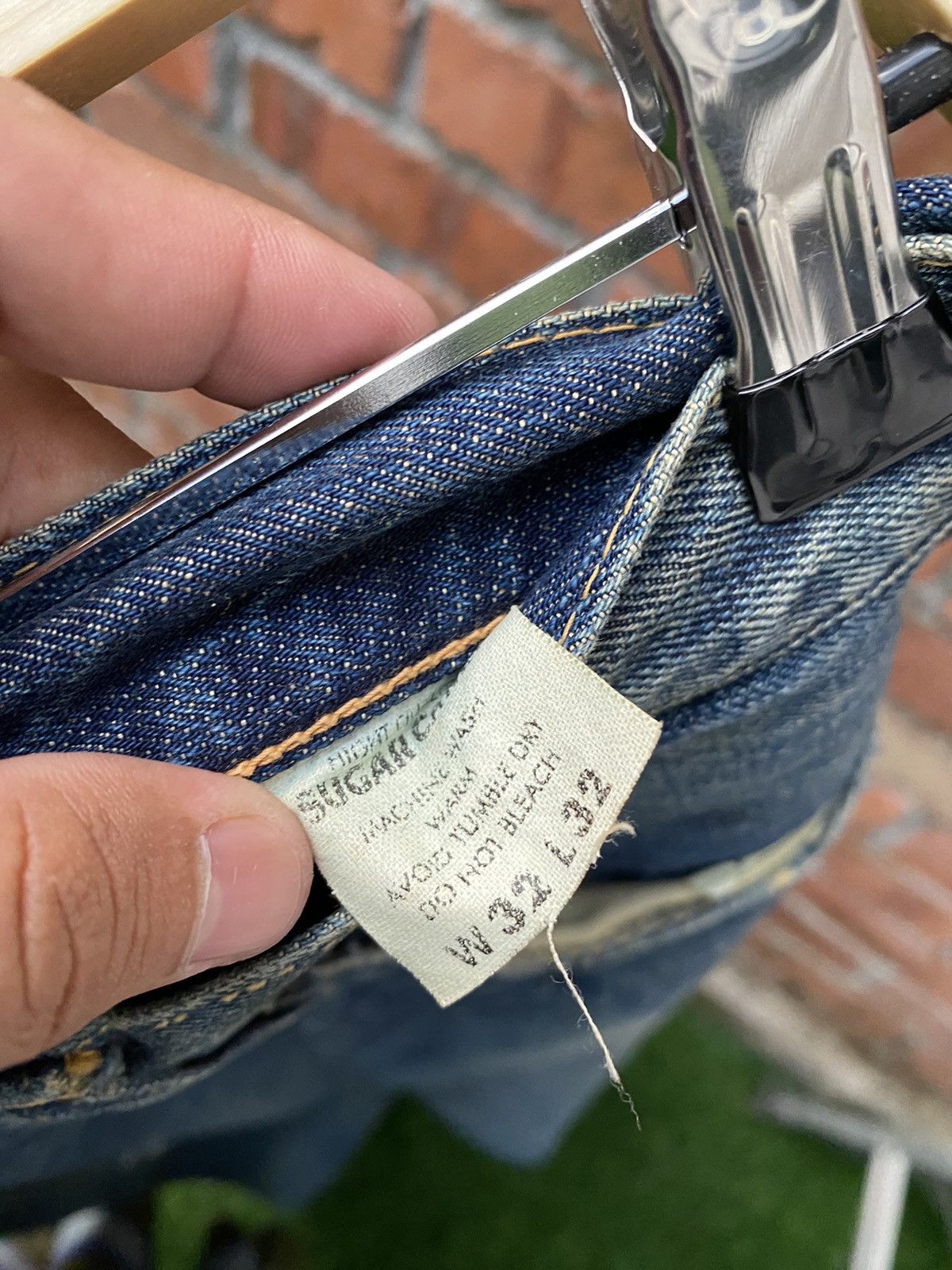 Japanese Brand × Sugar Cane size 31x30 sugarcane toyo redline distressed denime Size US 31 - 10 Thumbnail