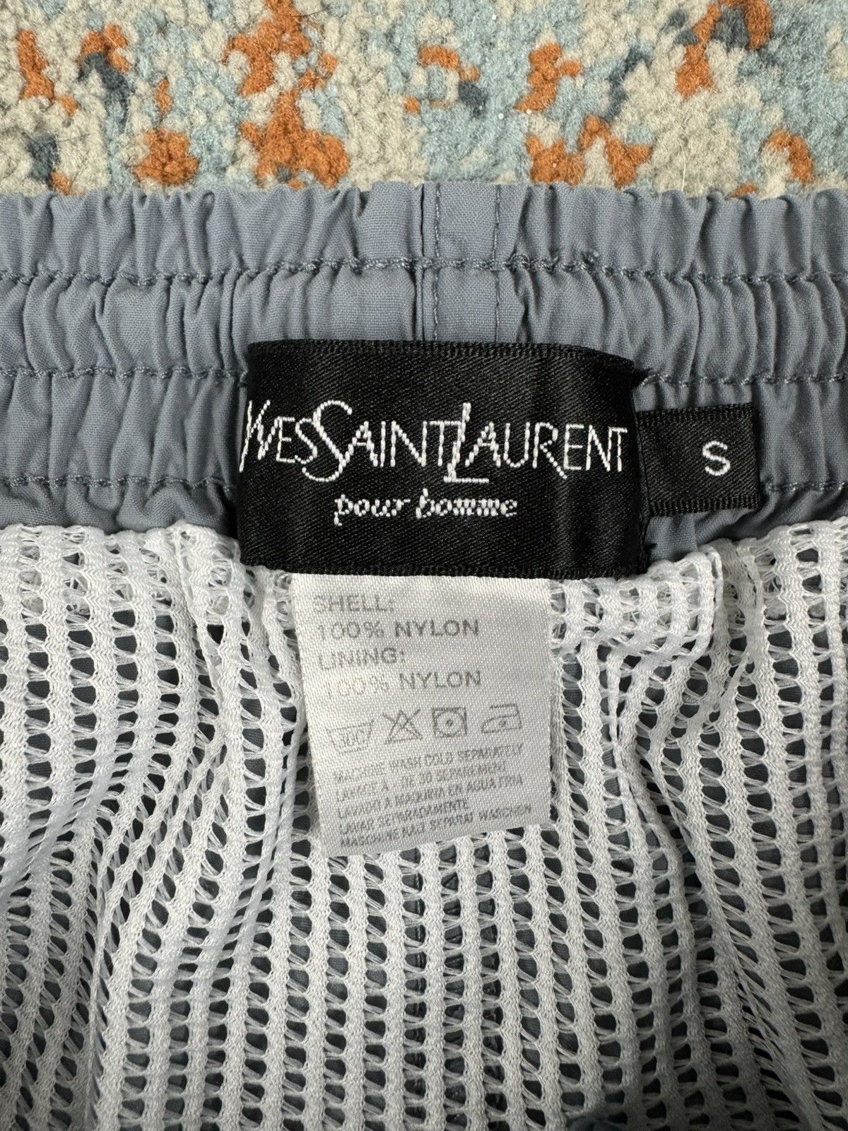 Yves Saint Laurent Vintage 00s Yves Saint Laurent YSL logo swimming shorts Size US 30 / EU 46 - 11 Thumbnail
