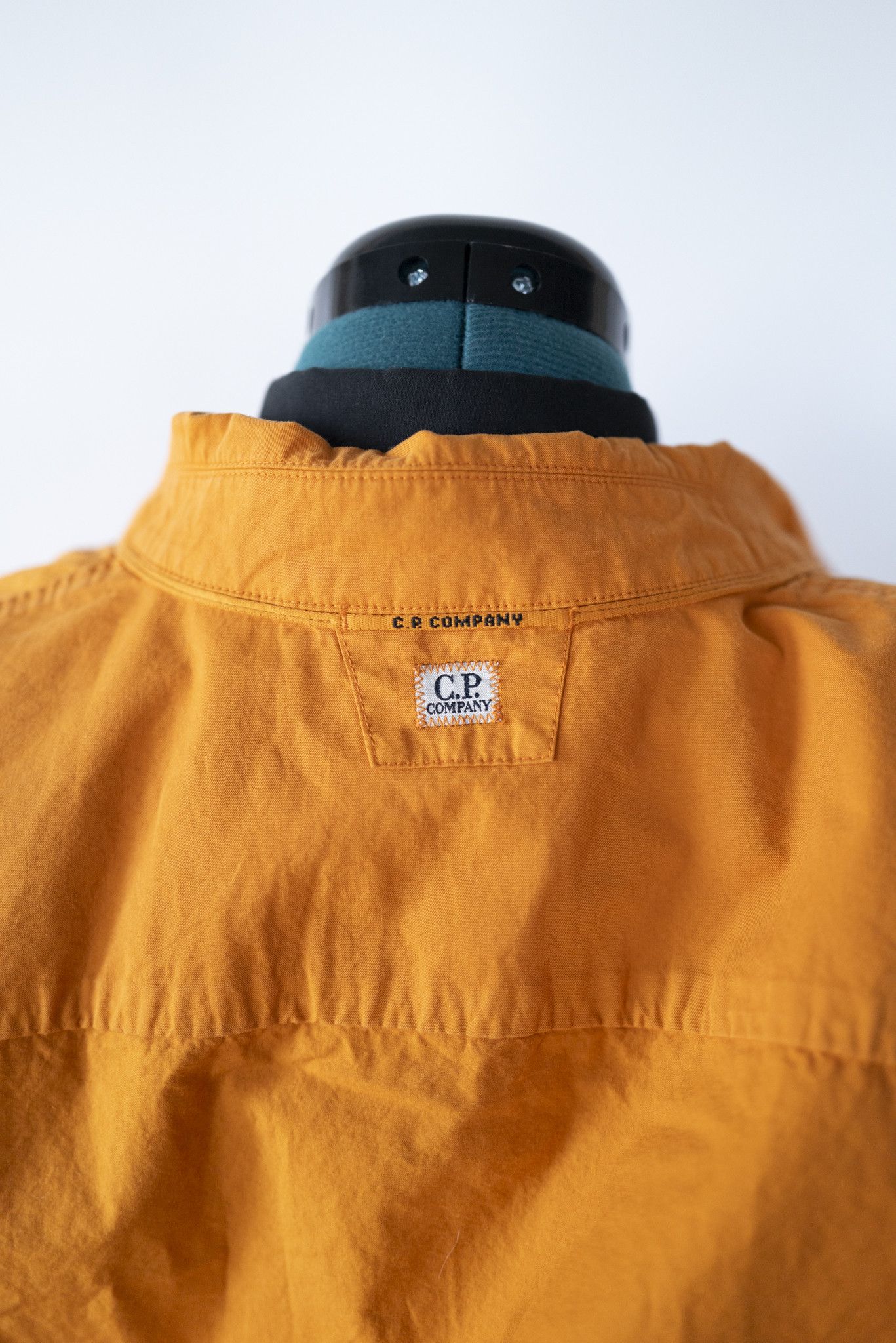 C.P. COMPANY ZIP SHIRT JACKET ORANGE SZ M