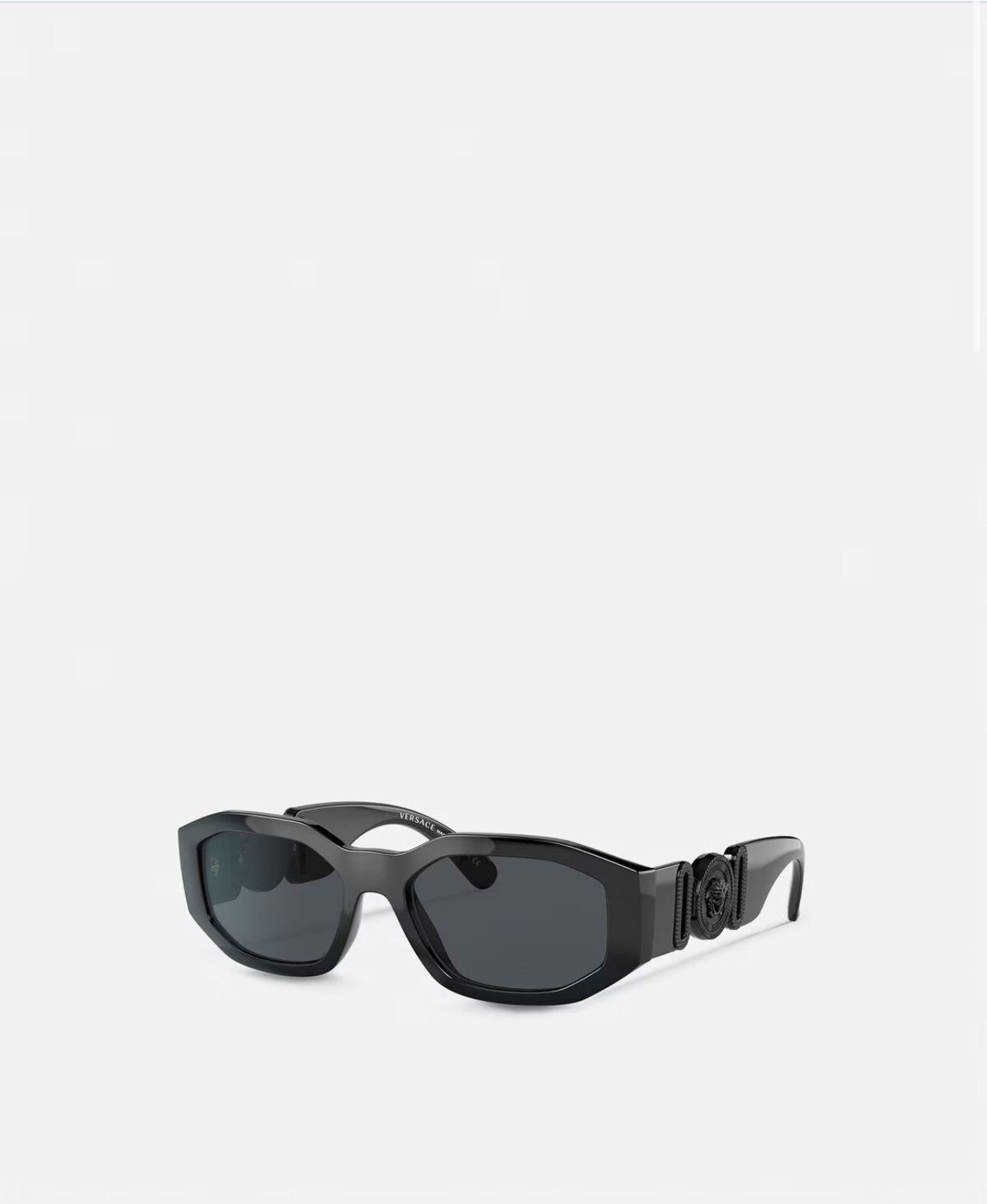 GIANNI VERSACE ブラックサングラス(ケース無し) Versace NEW Versace VE3320U Black Biggie Frames Eyeglasses