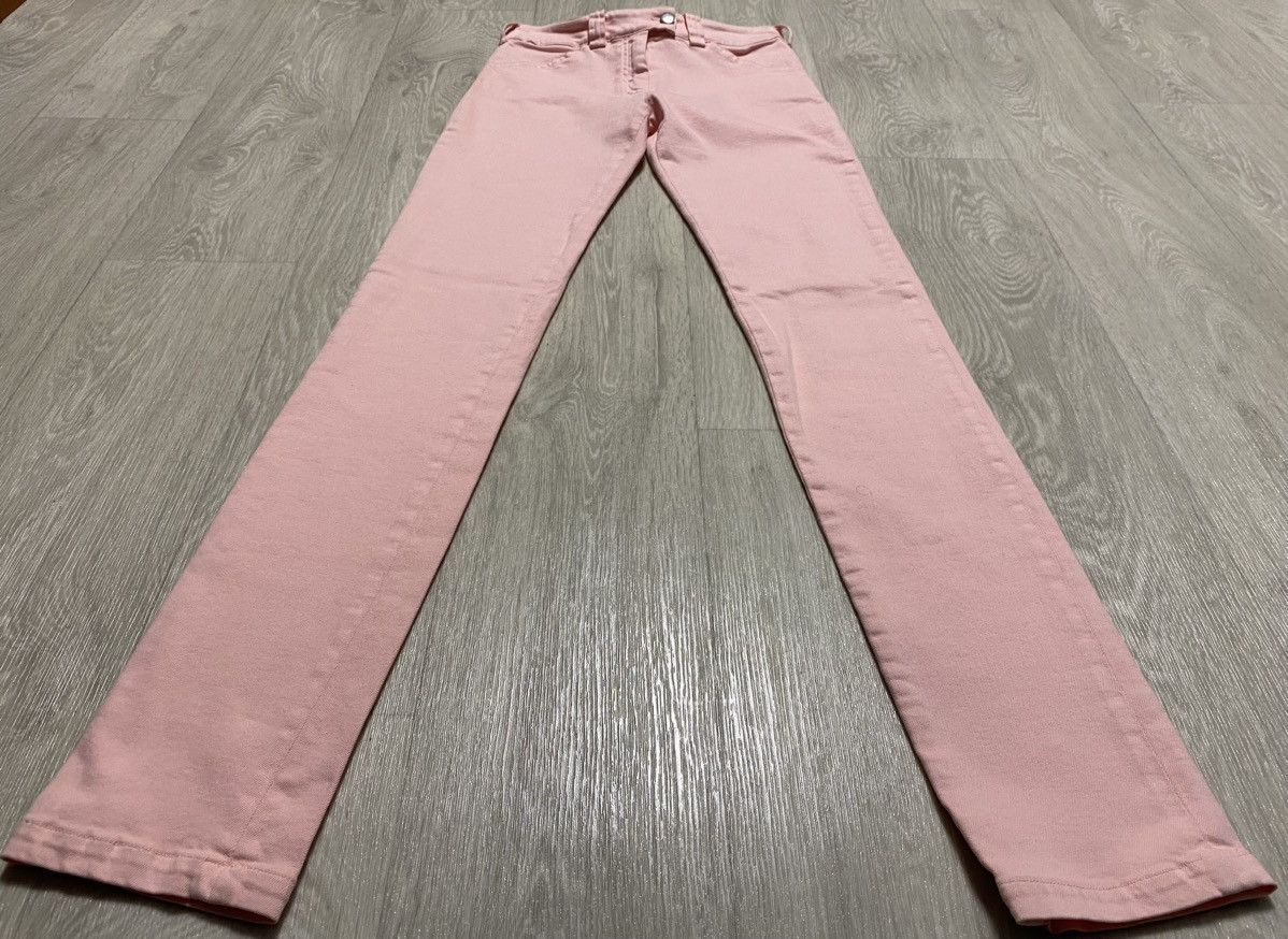 Balenciaga Womens 2012 Balenciaga Pink Slim Stretch Trousers Pant Jeans Size 25" / US 0 / IT 36 - 4 Thumbnail