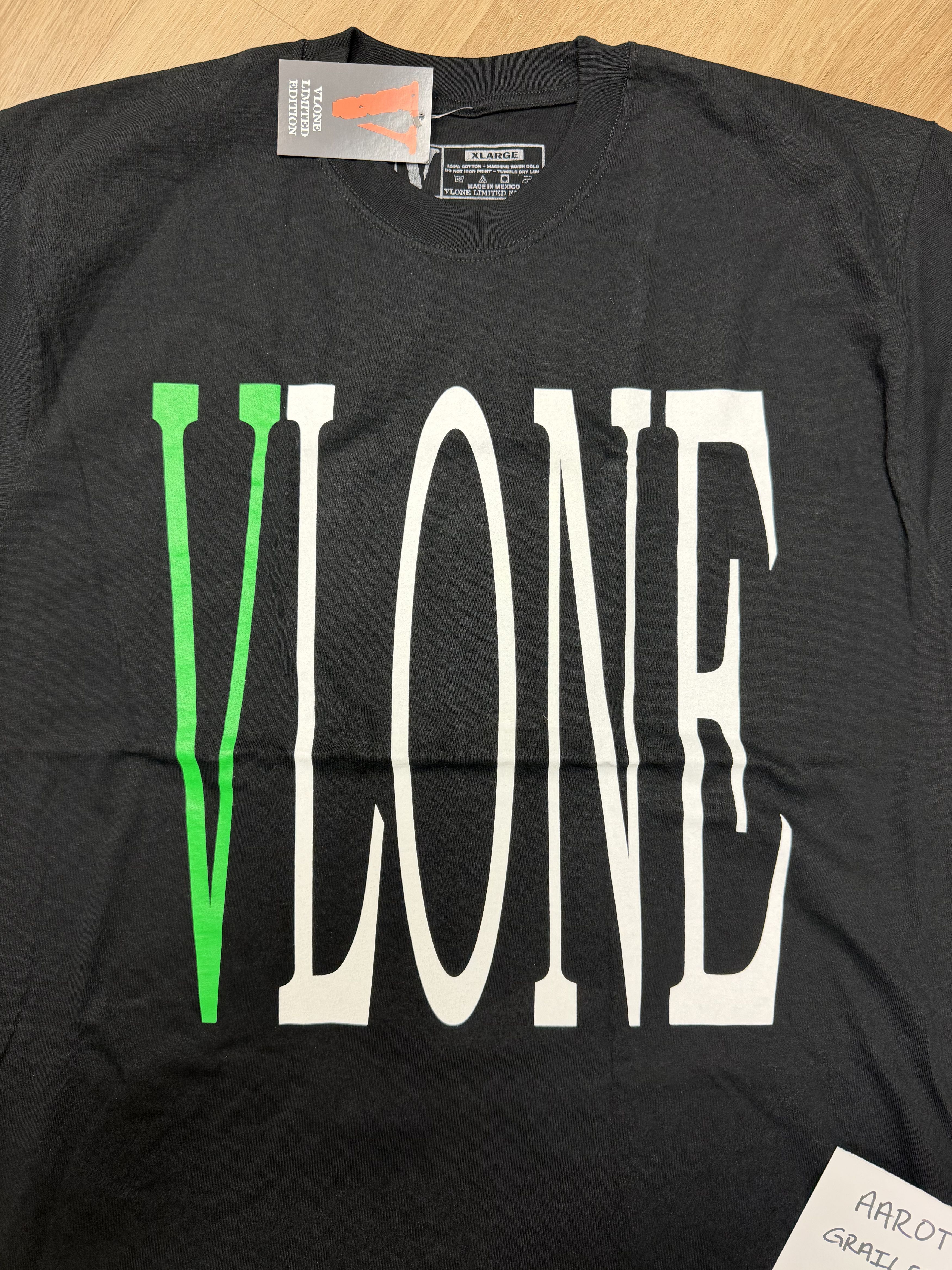 Vlone VLONE Staple T-Shirt Black/Green Size US XL / EU 56 / 4 - 2 Thumbnail